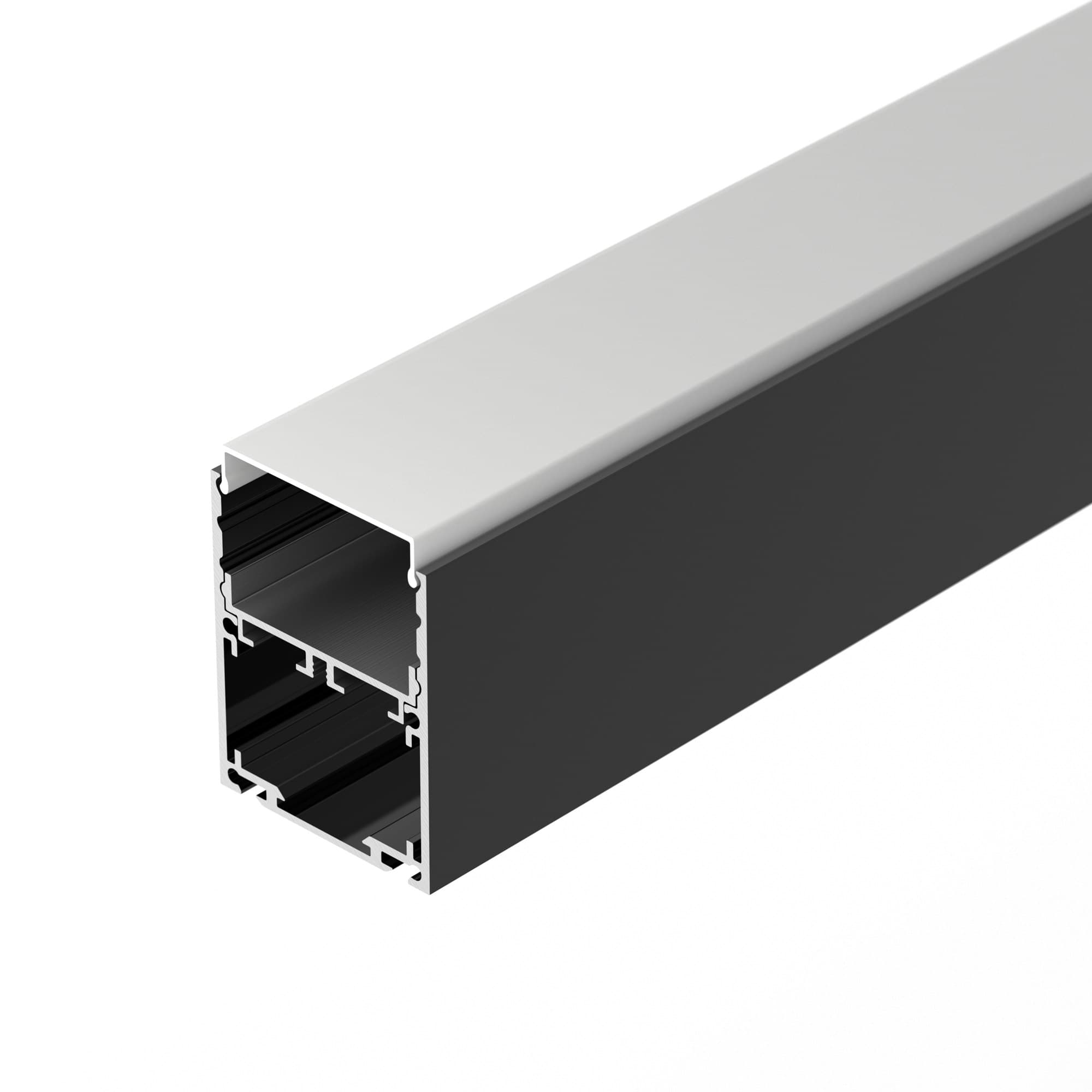 Профиль SL-LINE-4050-3L-2000 ANOD BLACK (Arlight, Алюминий) 044670 — фото 3