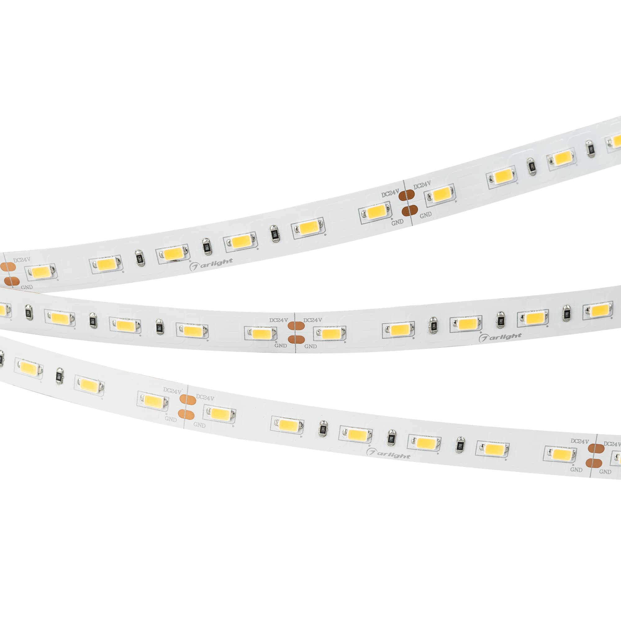 Светодиодная лента ULTRA-5000 24V Day4000 2xH (5630, 300 LED, LUX) (Arlight, 27 Вт/м, IP20) 017459 — фото 1