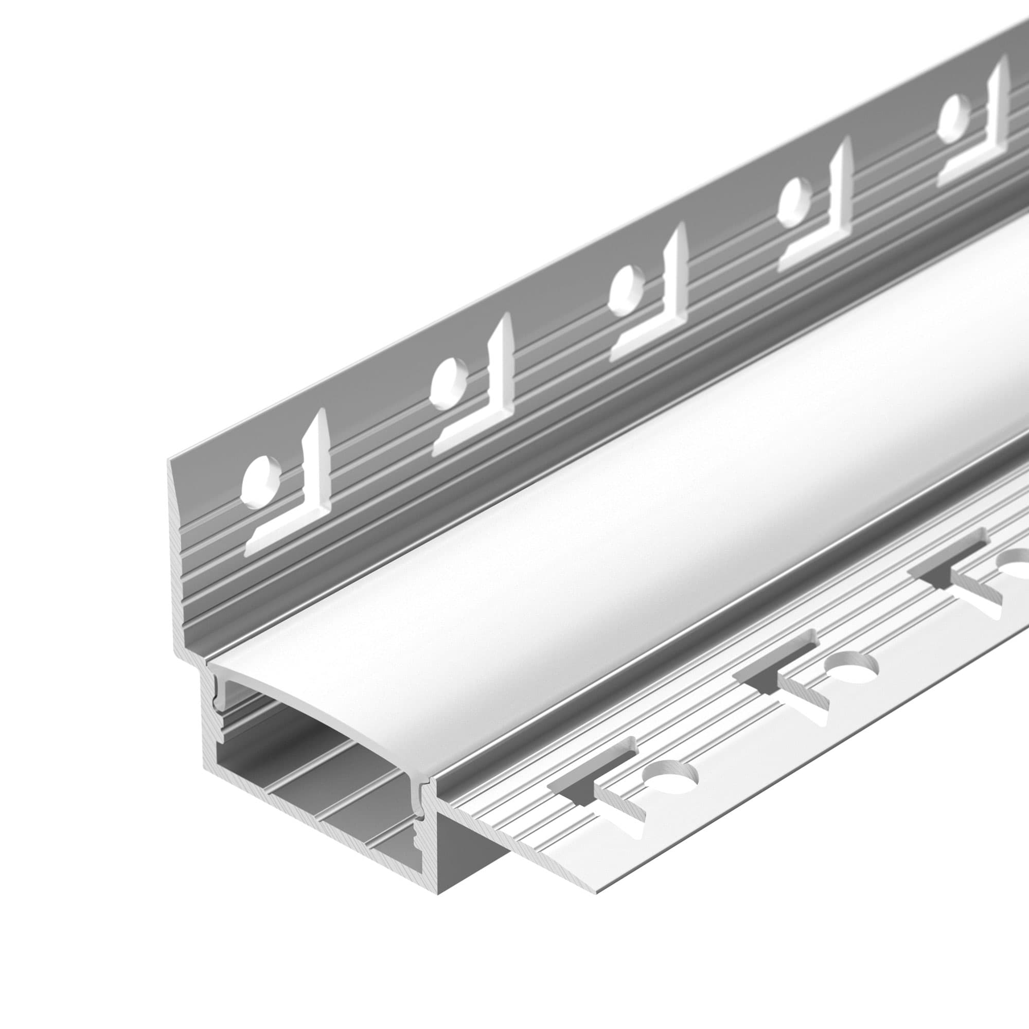 Профиль FANTOM-W20-H10-EDGE-2000 ANOD (Arlight, Алюминий) 054183 — фото 1