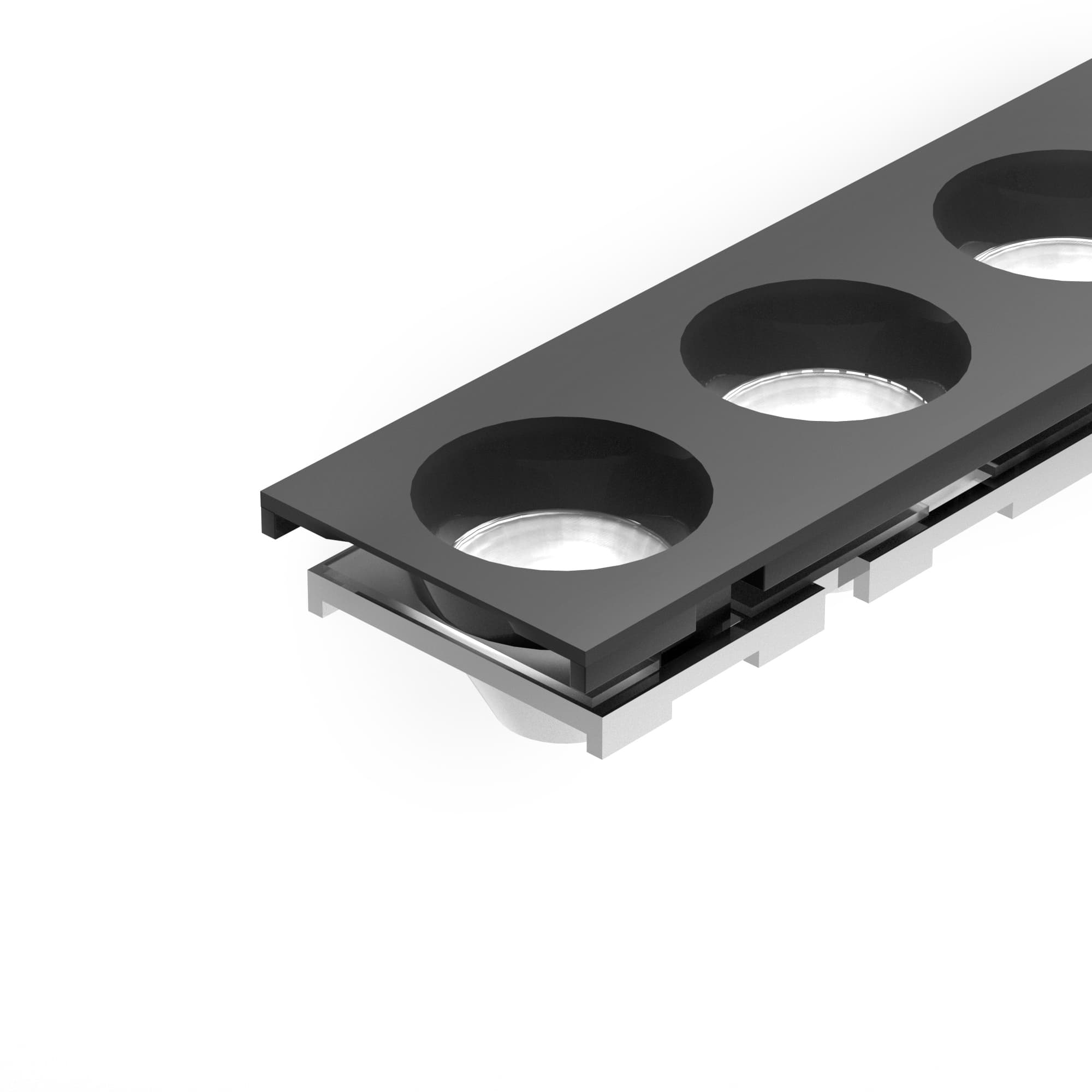 Экран линзованный SL-LINE-W20-30deg-540 (Arlight, Пластик) 041791 — фото 1