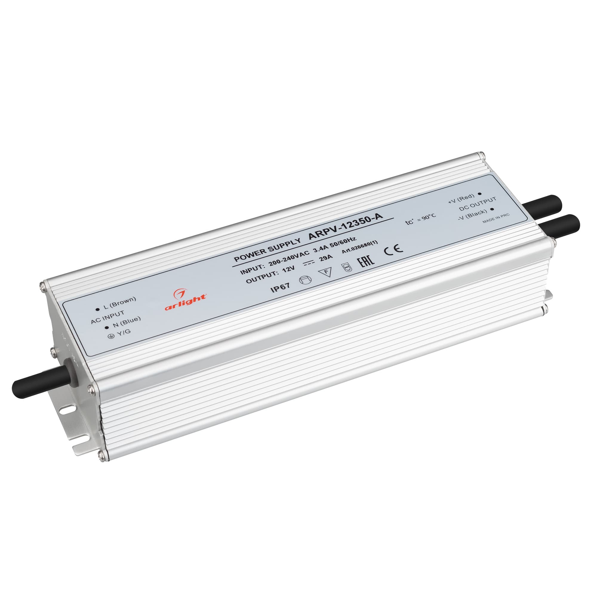Блок питания ARPV-12350-A (12V, 29.0A, 350W) (Arlight, IP67 Металл, 3 года) 026680(1) — фото 1