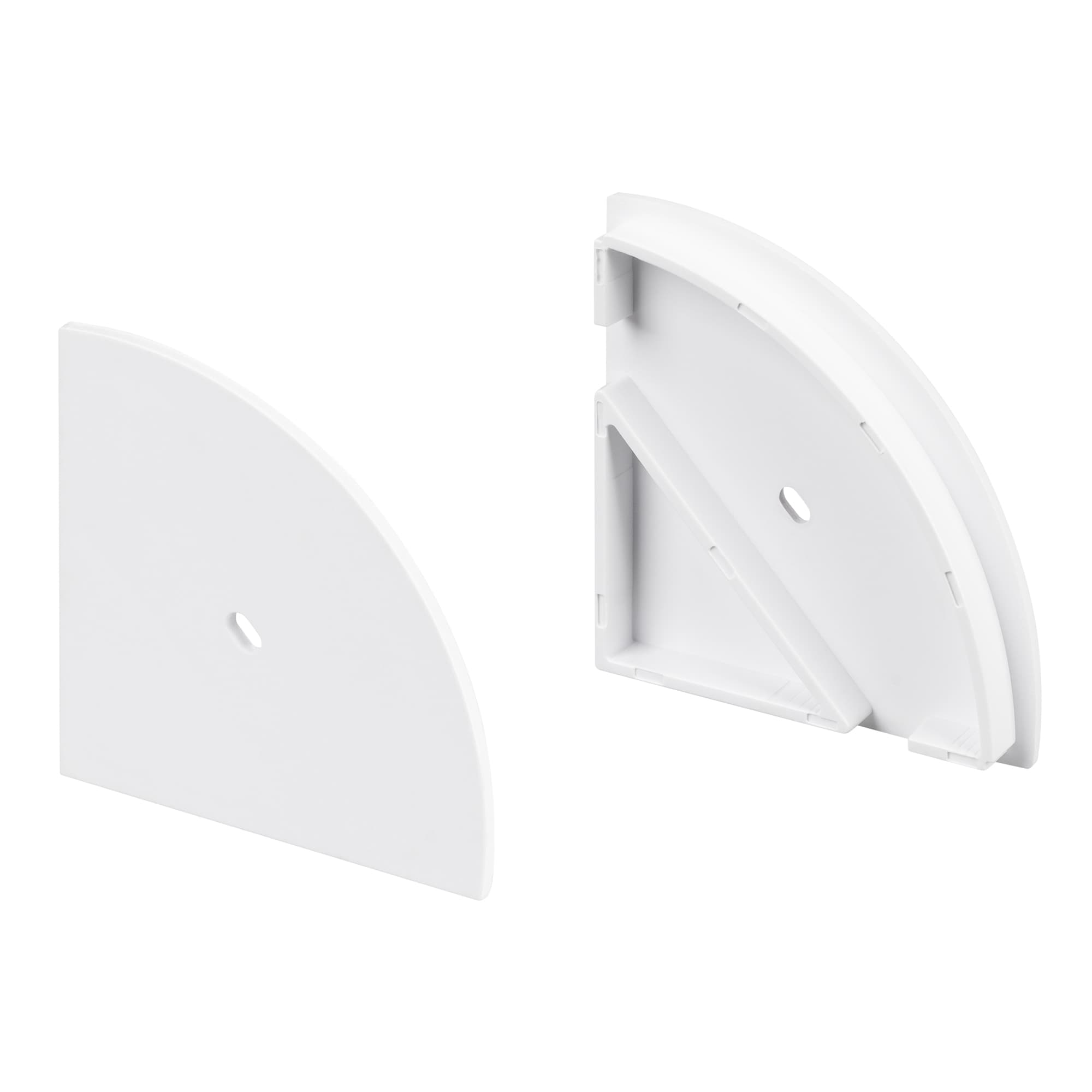 Заглушка KANT-H55 ROUND с отверстием (Arlight, Пластик) 044615