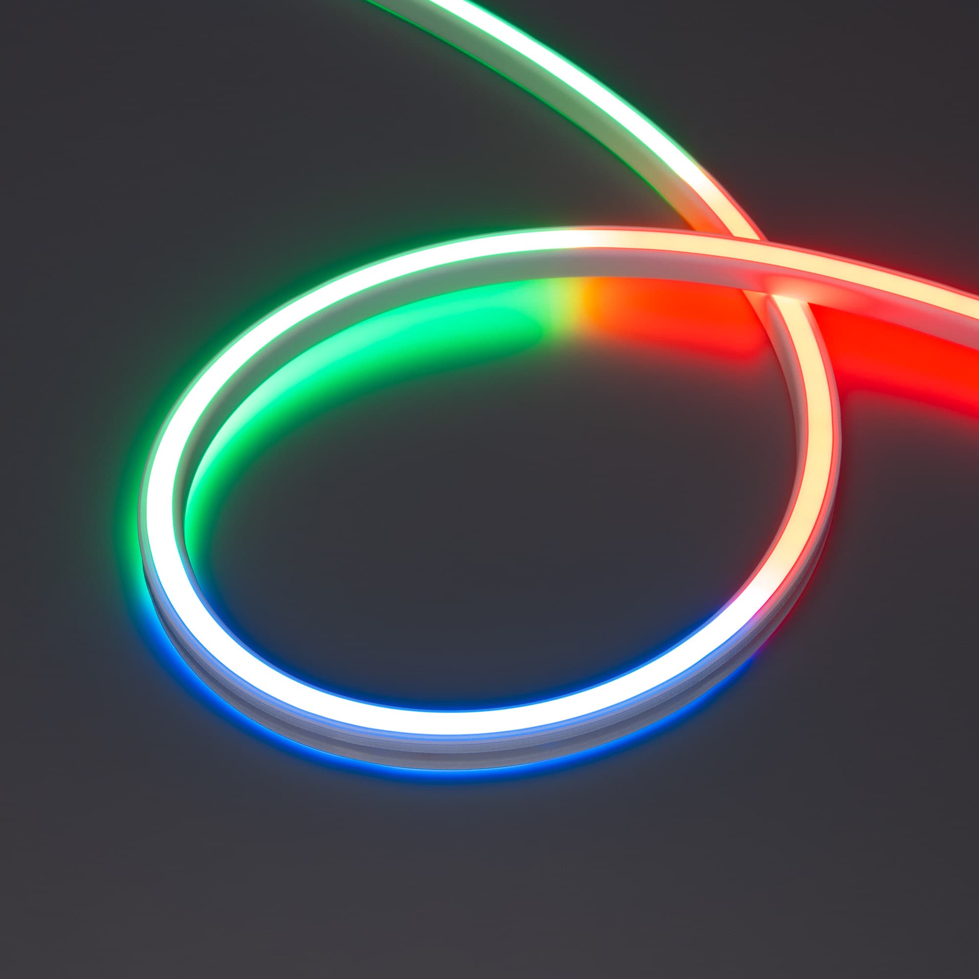 Светодиодная лента герметичная SPI WAVE-SIDE-DOUBLE-BM168-16x15mm 24V RGBW-Day (15 W/m, IP67, 5m, wire x1) (Arlight, Вывод боковой, 5 лет) 059738