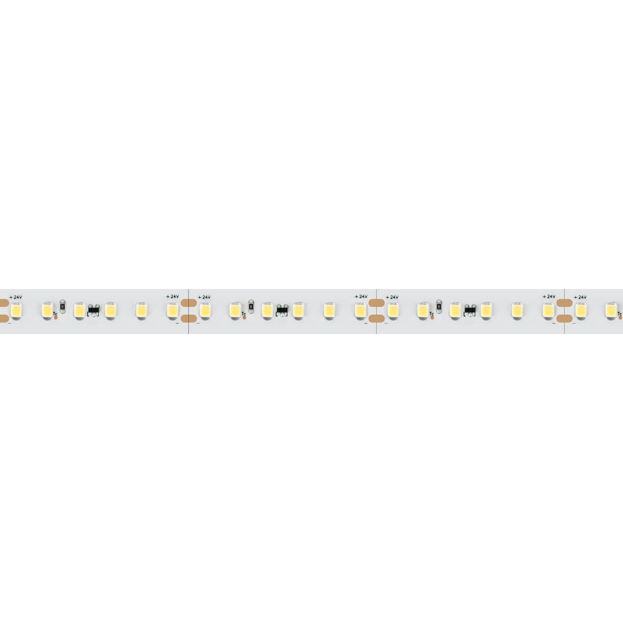 Светодиодная лента IC2-20000 24V Warm2700 2x 12mm (2835, 120 LED/m, Long) (Arlight, 9.6 Вт/м, IP20) 024593 — фото 4