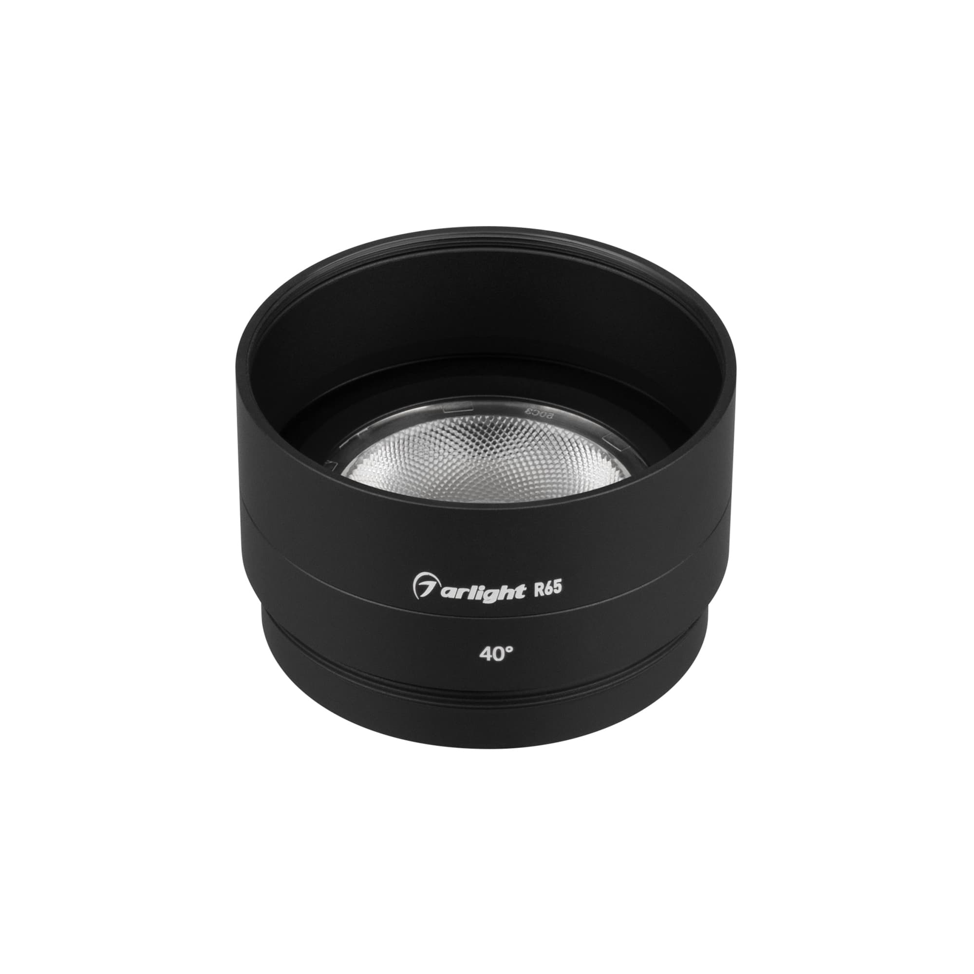 Насадка с фиксированным углом LGD-ARTIFACT-LENS-R65 (BK, 40 deg) (Arlight, Металл) 057127