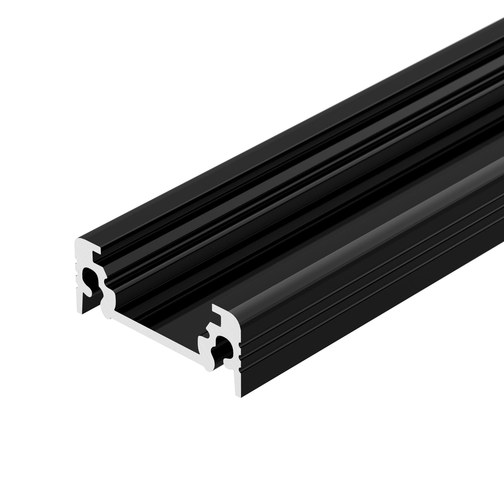 Профиль TOP-SURFACE-2000 BLACK (K13, P15) (Arlight, Алюминий) 021784 Arlight — фото 2