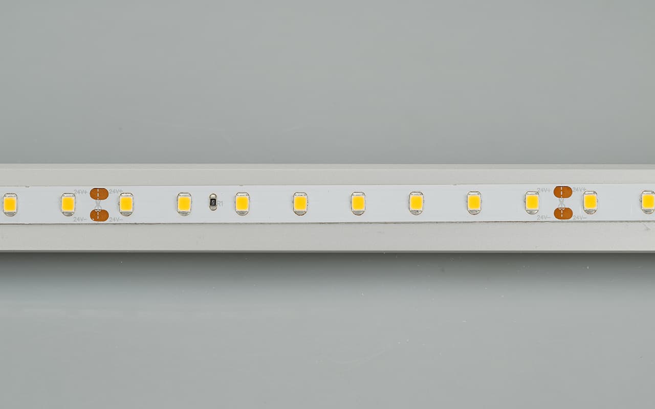 Светодиодная лента RT 2-5000-50m 24V White5500 (2835, 80 LED/m, LUX) (Arlight, 6 Вт/м, IP20) 024522 — фото 2