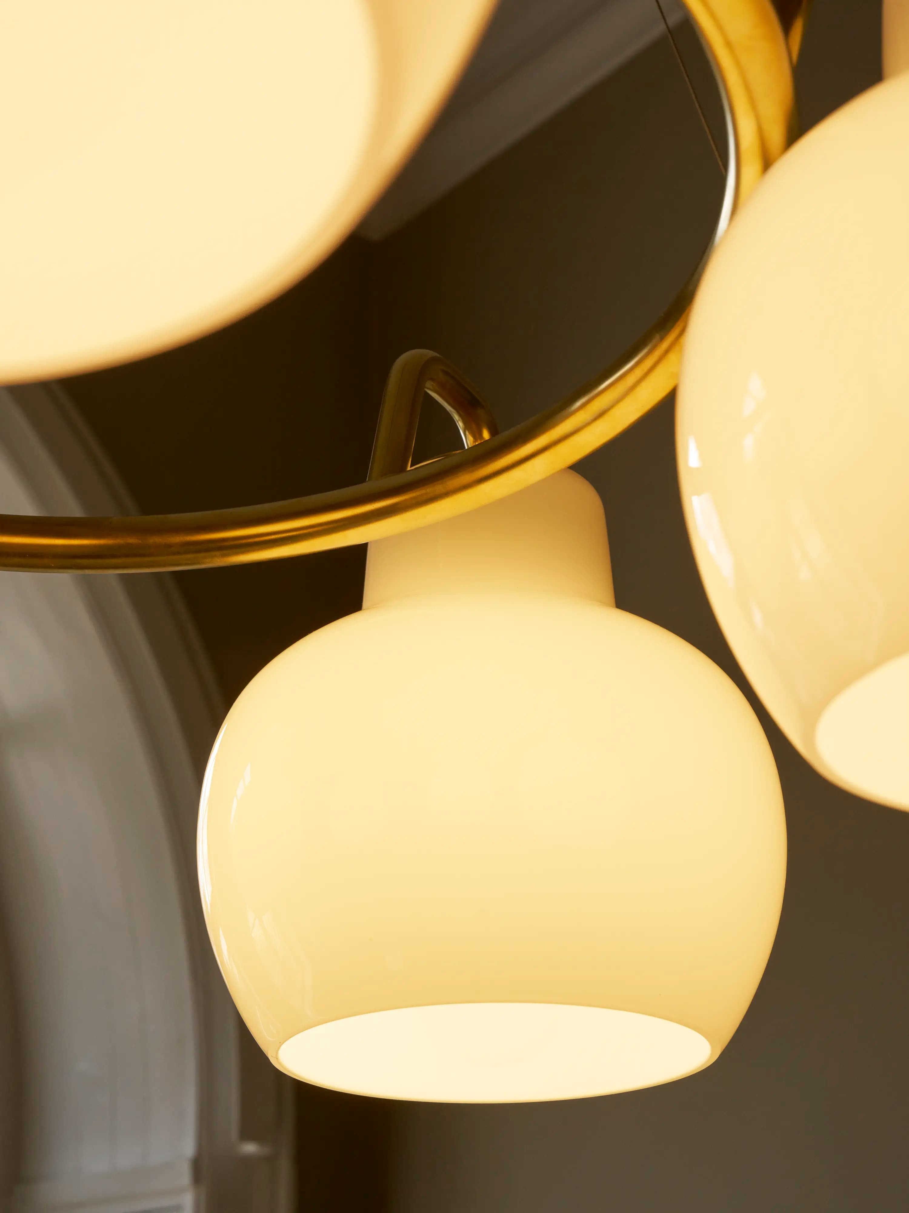 Louis Poulsen VL Ring Crown 3-5-7 Pendant Brass/opal glass 5 — фото 10