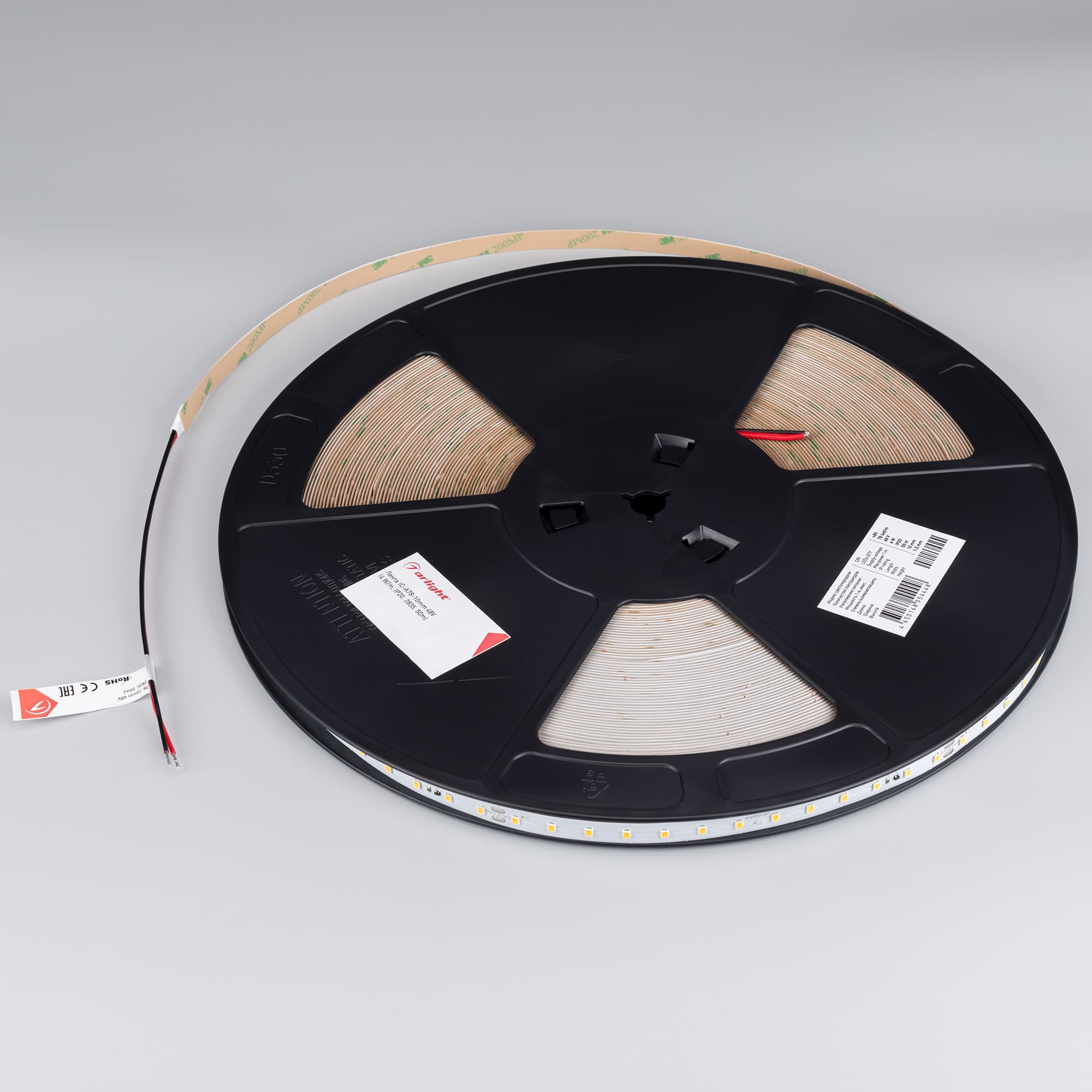 Светодиодная лента IC-A78-10mm 48V Day4000 (4 W/m, IP20, 2835, 50m) (Arlight, стабилизированная) 040676 — фото 3