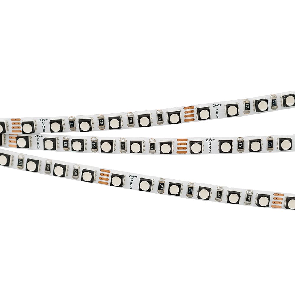 Светодиодная лента MINI-F120-5mm 24V RGB (8 W/m, IP20, 3535, 5m) (Arlight, узкая) 025707(2) Arlight — фото 2