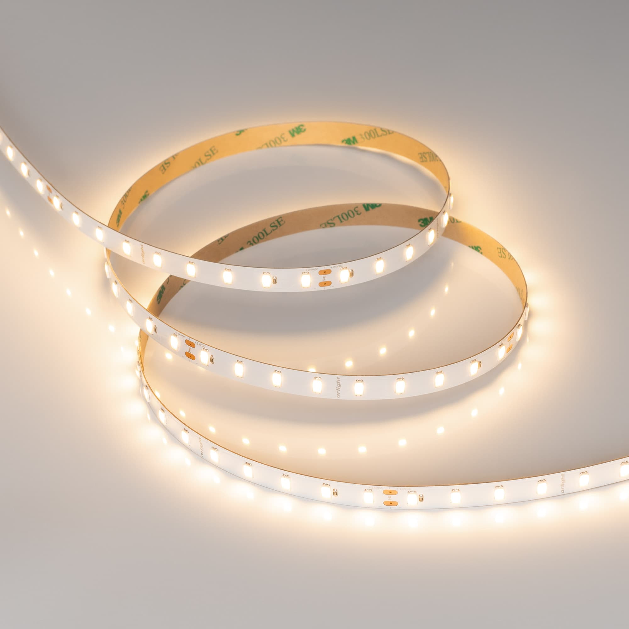 Светодиодная лента ULTRA-C72-10mm 24V Warm3000 (7.2 W/m, IP20, 5630, 5m) (Arlight, высок.эфф.200 лм/Вт) 040212 — фото 3