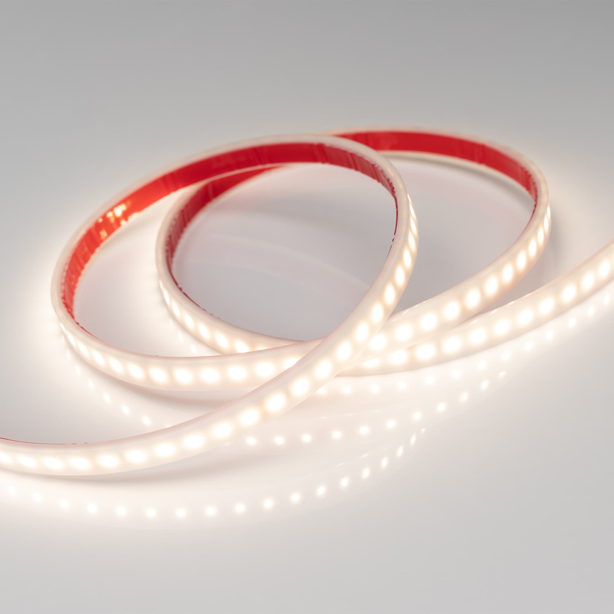 Светодиодная лента RTW 2-5000PW 24V Day4000 2x (3528, 600 LED, LUX) (Arlight, 9.6 Вт/м, IP66) 018996 — фото 3