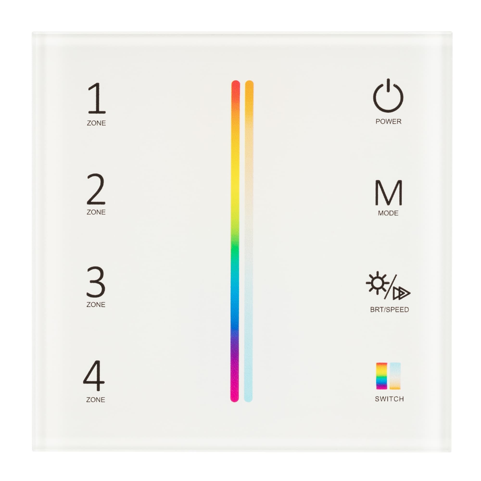 Панель Sens SMART-P55-MULTI White (3V, 4 зоны, 2.4G) (Arlight, IP20 Пластик, 5 лет) 028309 Arlight — фото 3