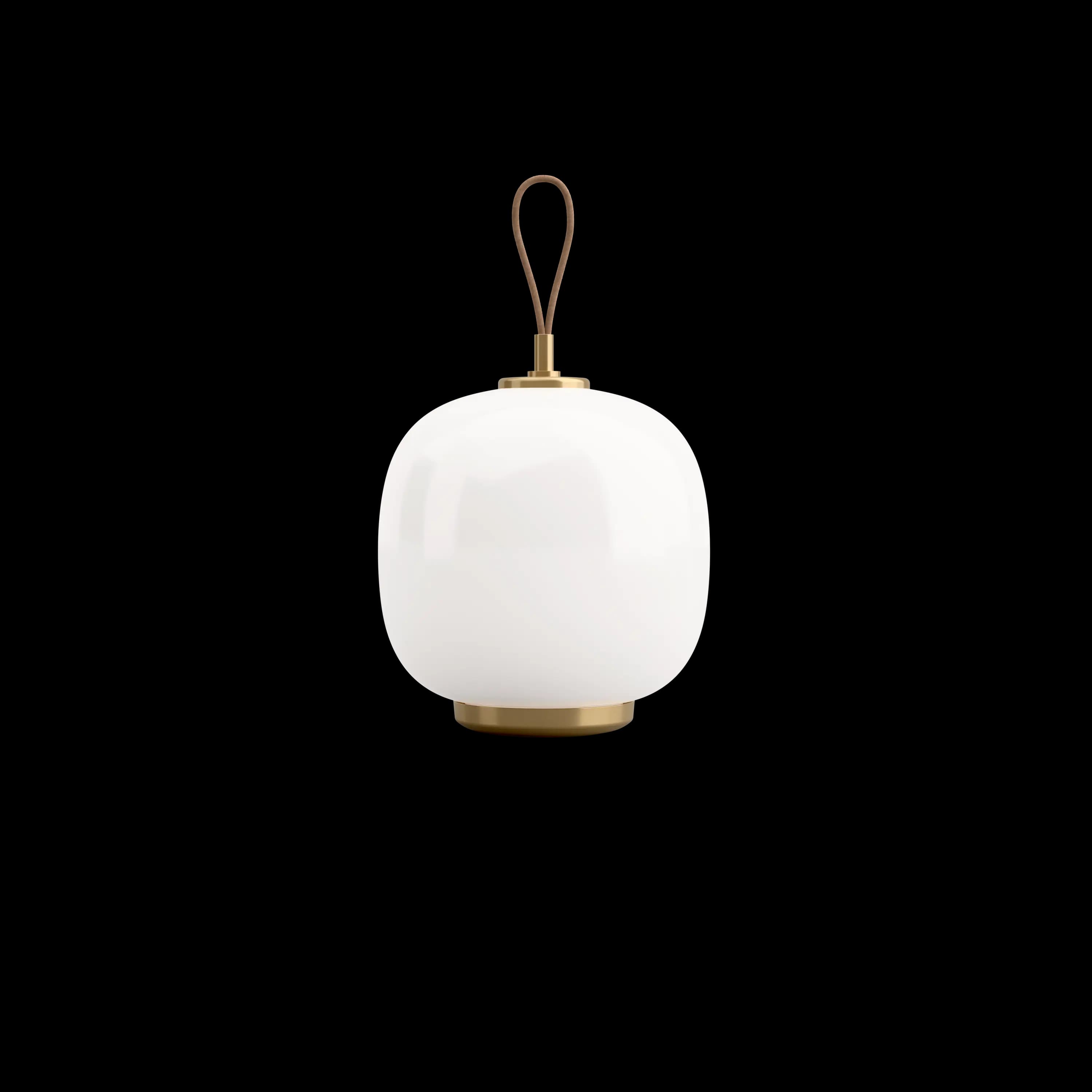 Louis Poulsen VL 45 Radiohus Portable Lamp Brass/glossy white opal glass — фото 2