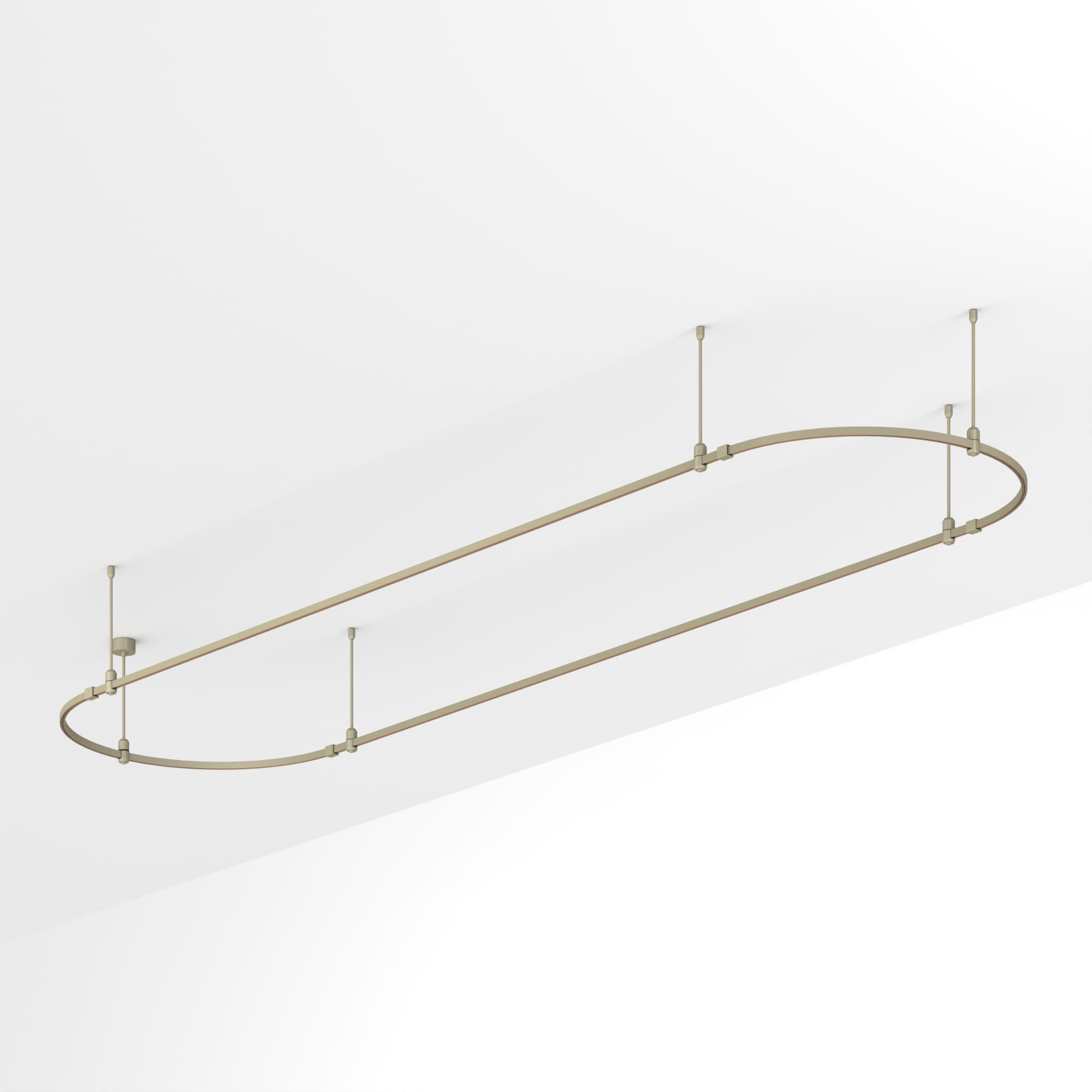 Основание ART-APRIORI-OVAL-ROD-400-4000x1000 (OG) (Arlight, IP20 Металл, 3 года) 054404