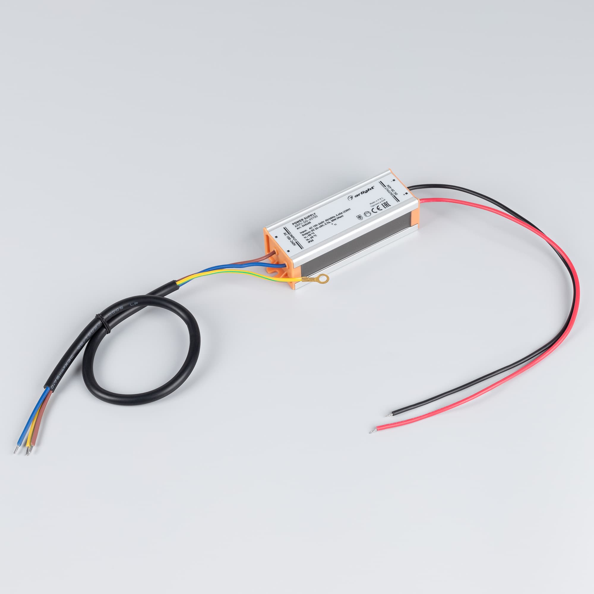 Блок питания ARPJ-SN-45700 (30W, 20-45V, 700mA) (Arlight, IP65 Металл, 3 года) 045405 — фото 2