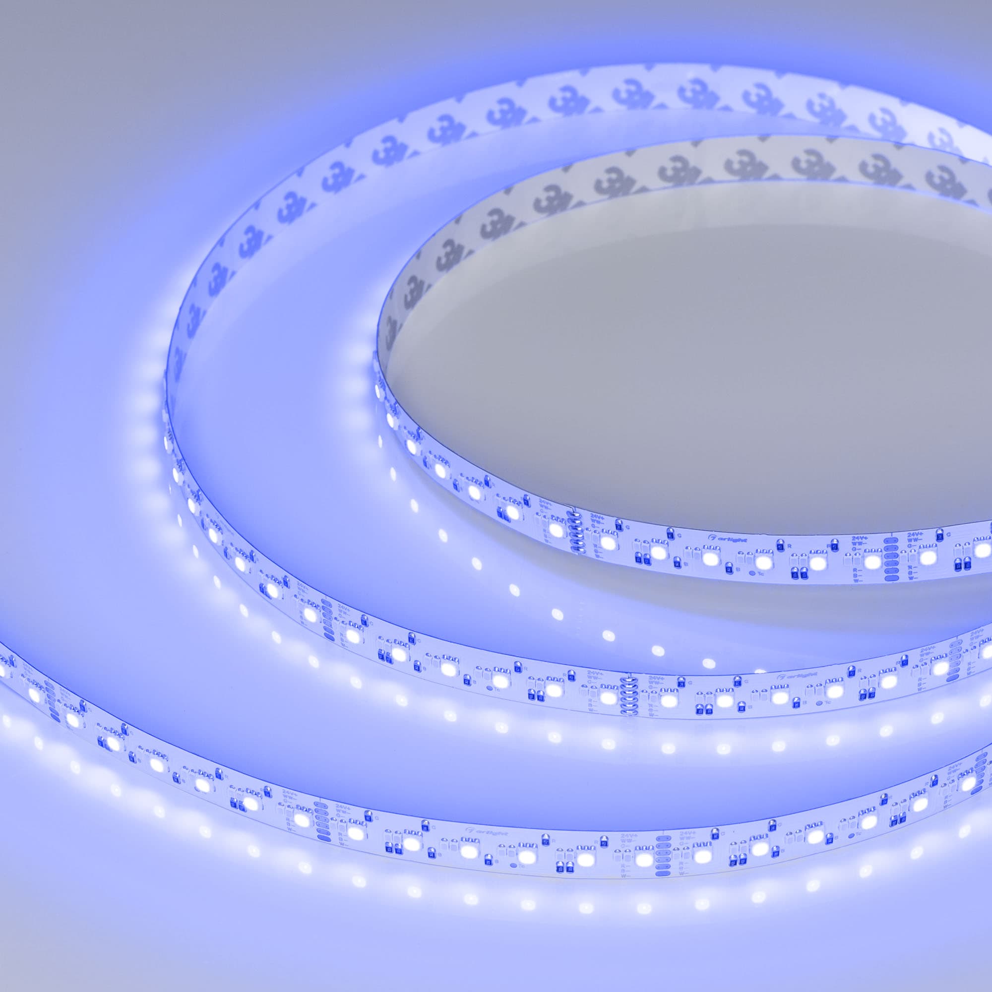 Светодиодная лента RT-GM288-12mm 24V RGBW-MIX (19.2 W/m, IP20, 3838/2216, 5m) (Arlight, Открытый) 028258(2) — фото 6
