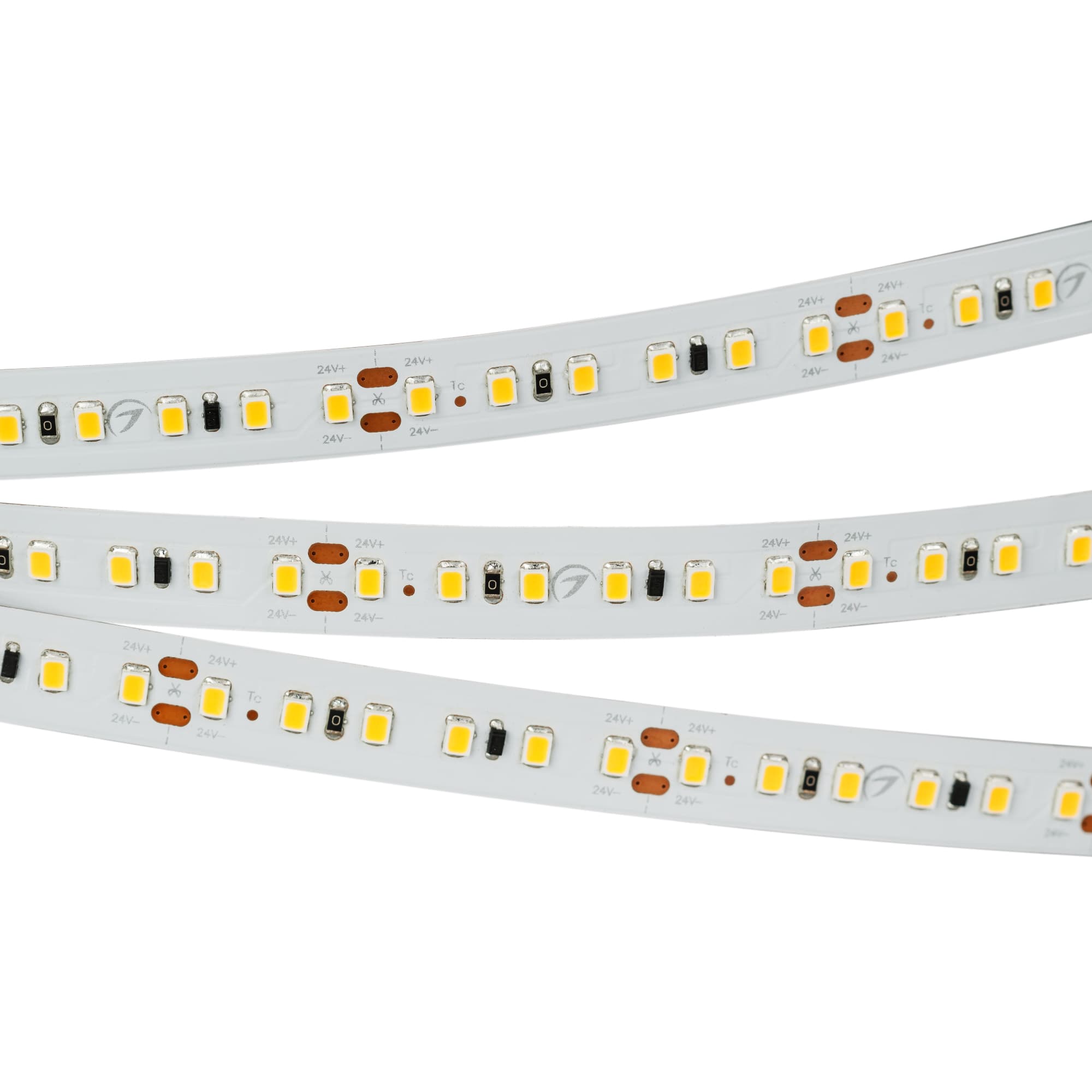 Светодиодная лента IC2-20000 24V Day4000 2x 12mm (2835, 120 LED/m, Long) (Arlight, 9.6 Вт/м, IP20) 024591 — фото 1