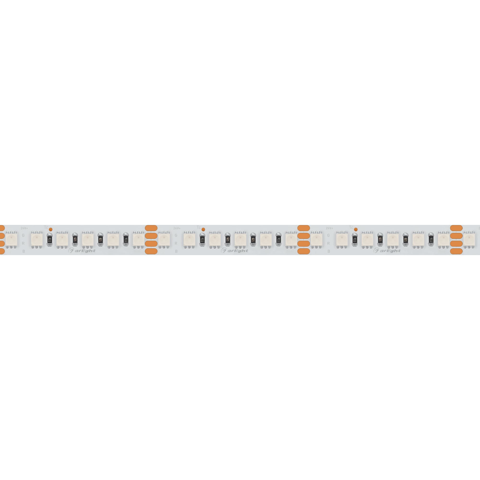 Светодиодная лента RT 2-5000 24V RGB 10mm (4040, 120 LED/m, LUX) (Arlight, 13.2 Вт/м, IP20) 026834 — фото 4
