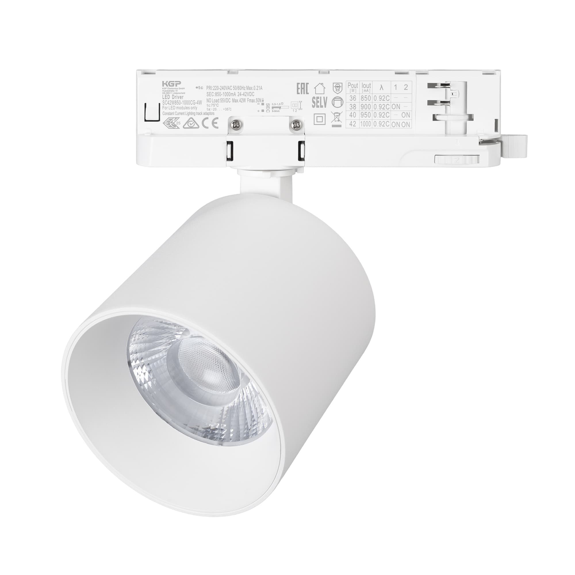 Светильник LGD-DYKE-4TR-R100-36W Day4000 (WH, 50 deg, 230V) (Arlight, IP20 Металл, 5 лет) 052291