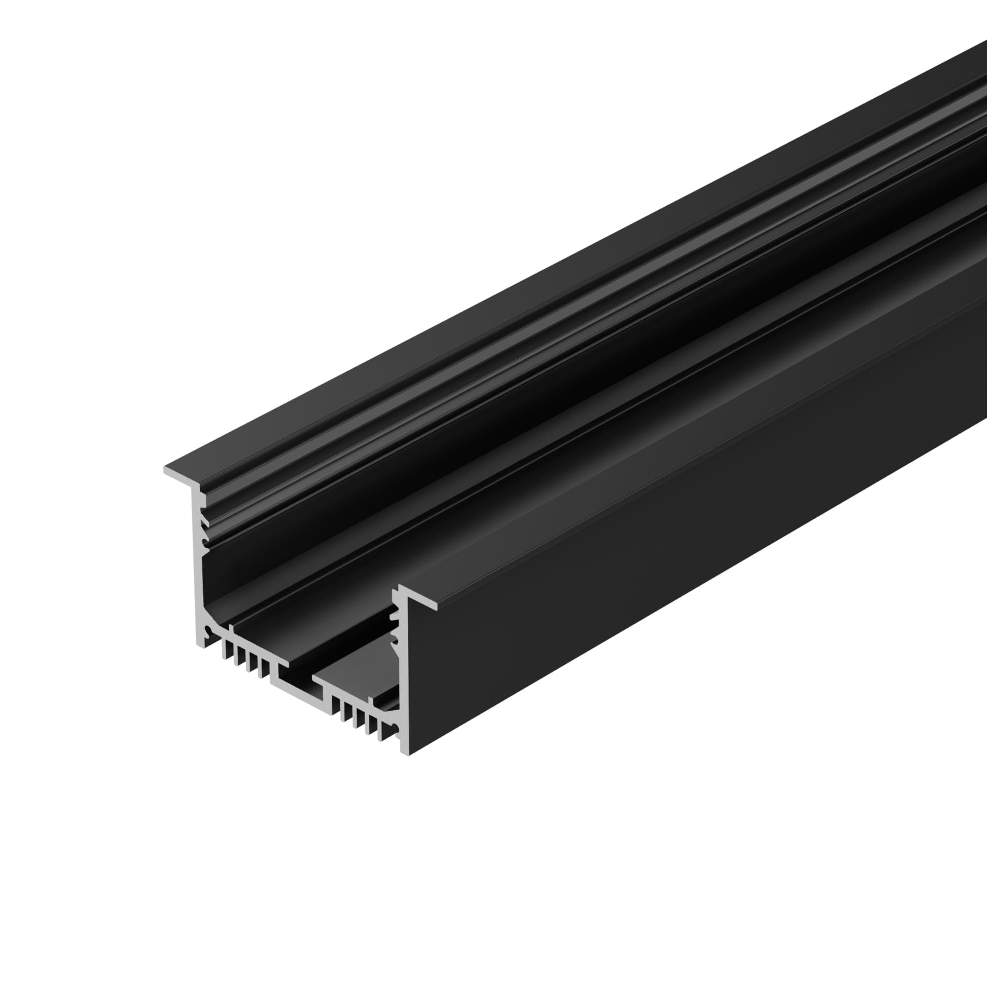 Профиль SL-LINIA62-F-2000 BLACK (BY) (Arlight, Алюминий) 062590 Arlight — фото 2