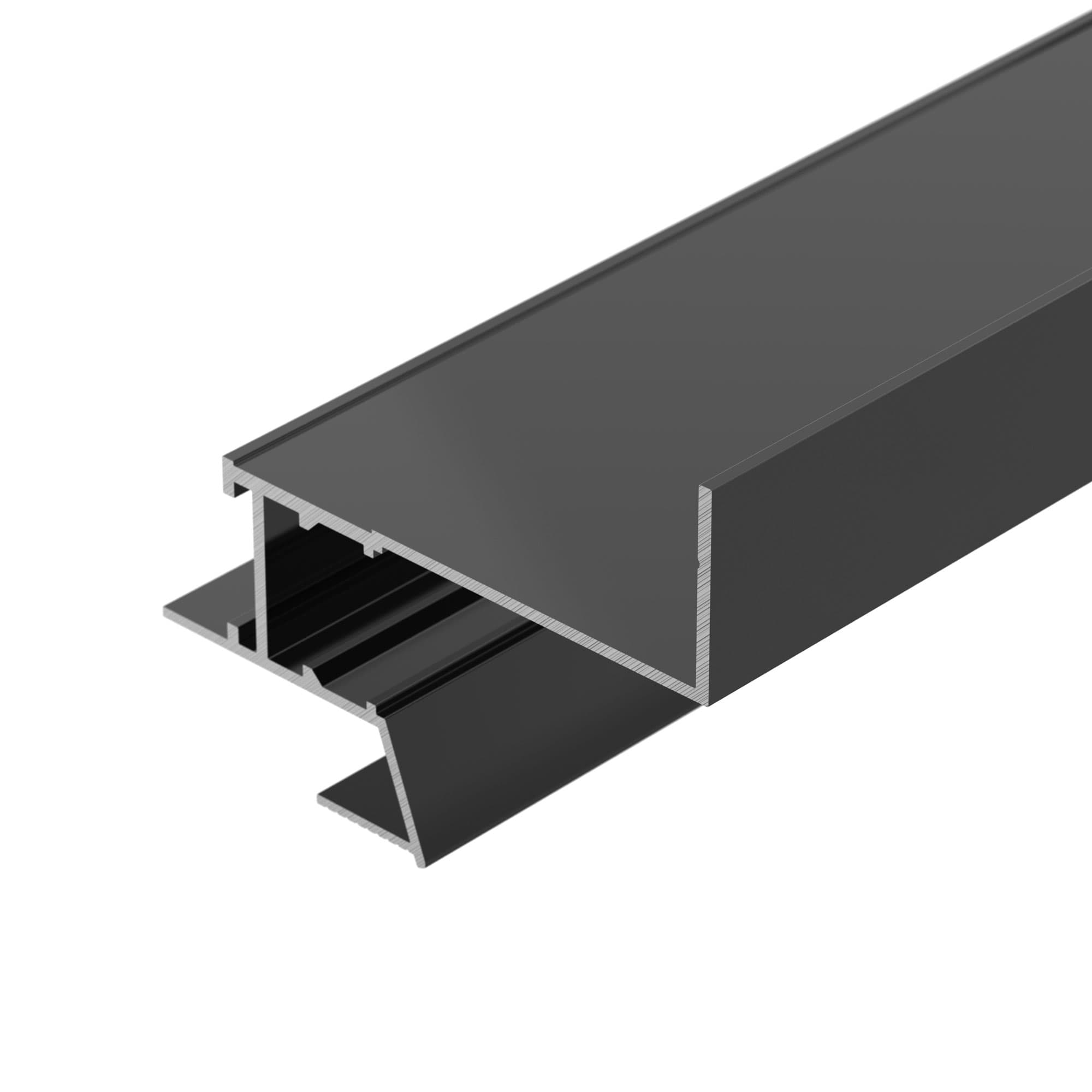 Профиль СEIL-S18-SHADOW-SIDE-3000 BLACK (Arlight, Алюминий) 047639 — фото 2