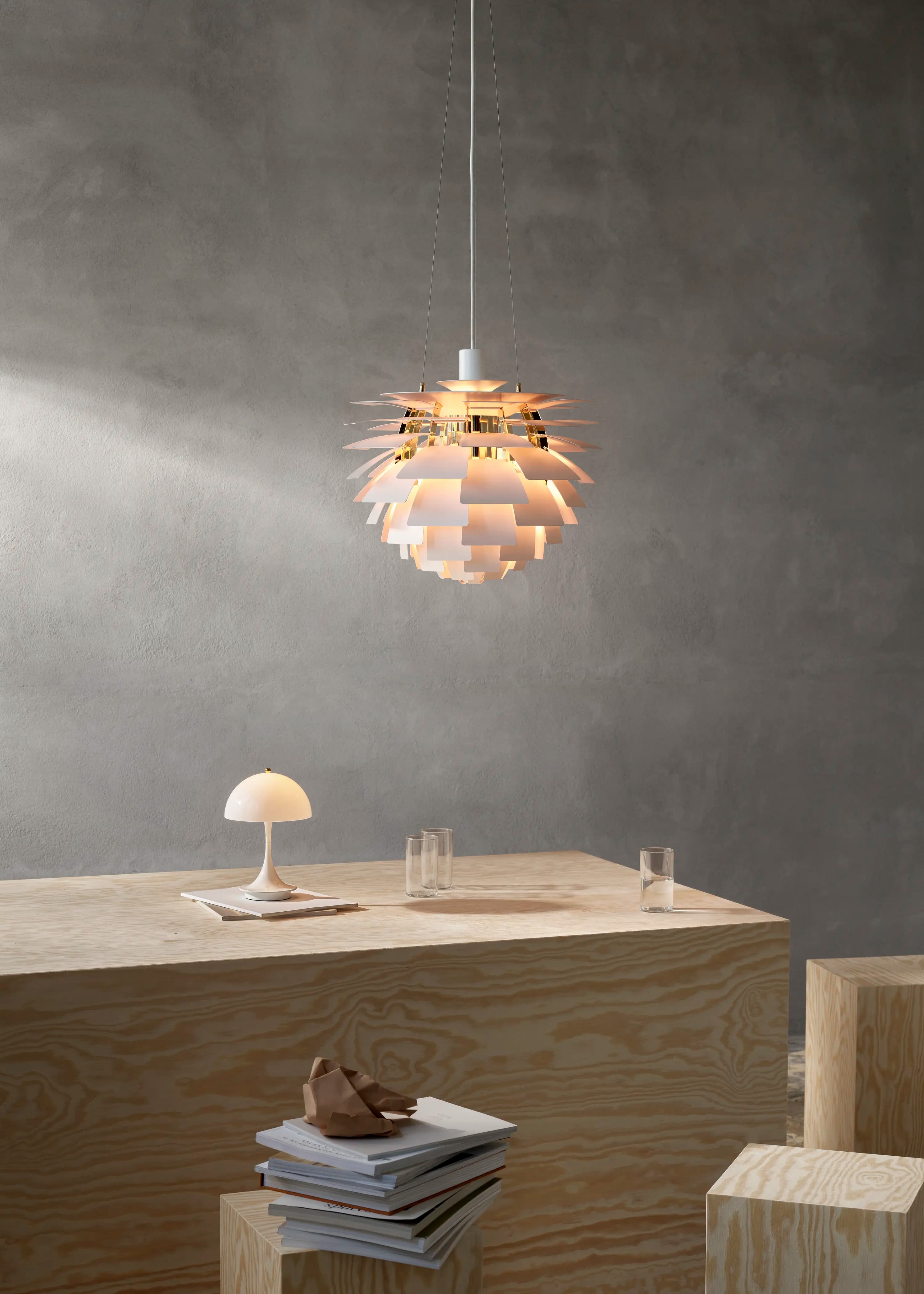 Louis Poulsen PH Artichoke Anniversary Edition Matte white/pale rose Ø 480 — фото 8