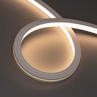 Светодиодная лента герметичная MOONLIGHT-TOP-X280-16x16mm 24V Warm3000 (10 W/m, IP67, 0,5m, wire x1) (Arlight, Образец) 055601