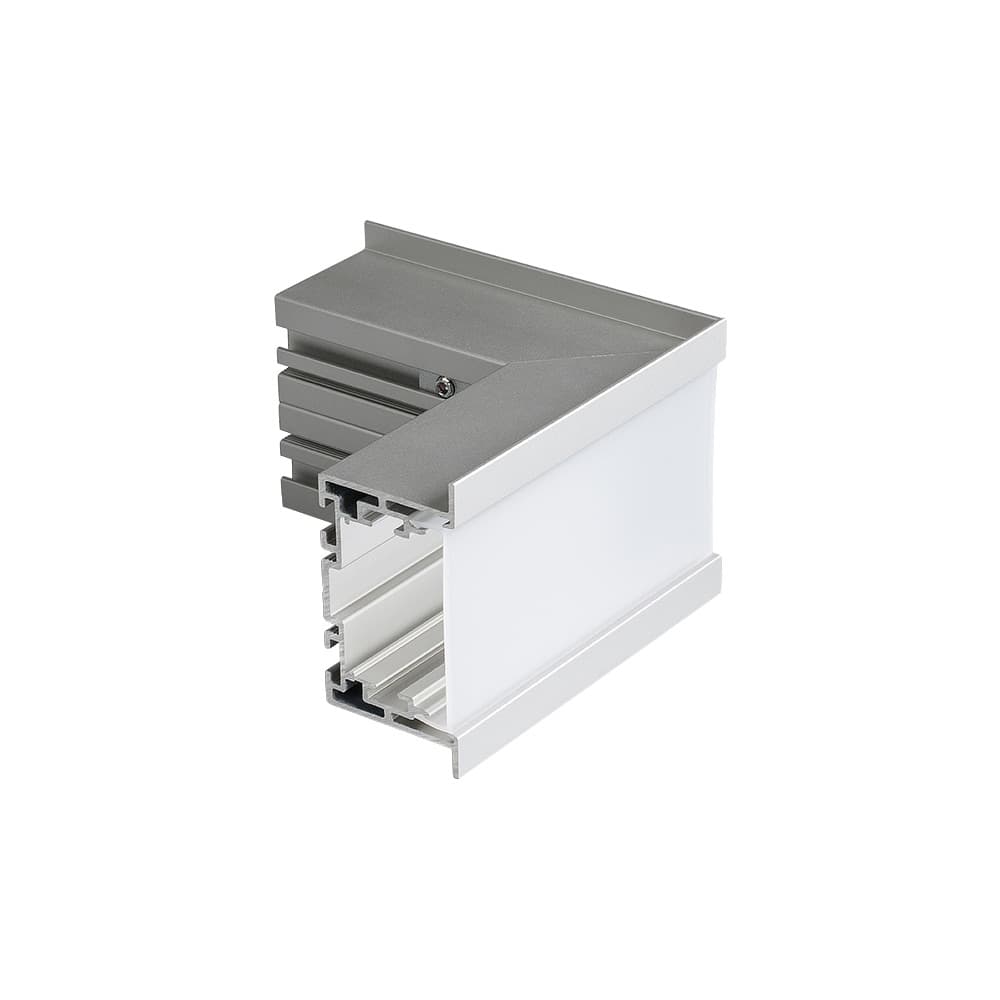 Угол S2-LINIA69-F-L90W внешний (Arlight, Металл) 021279 Arlight — фото 1