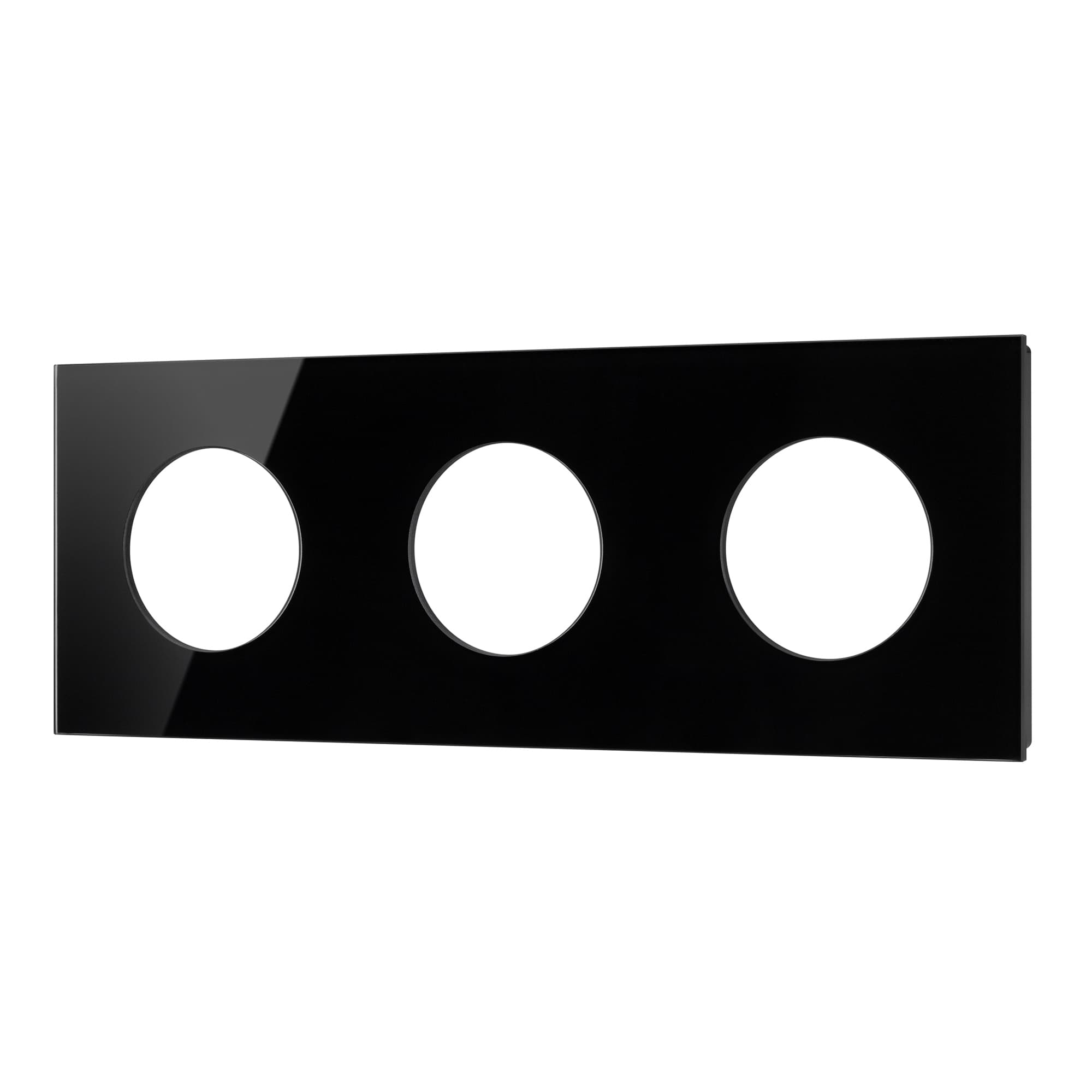 Рамка стеклянная FRM-GLARE-GC-3-BK (Arlight, -) 043839