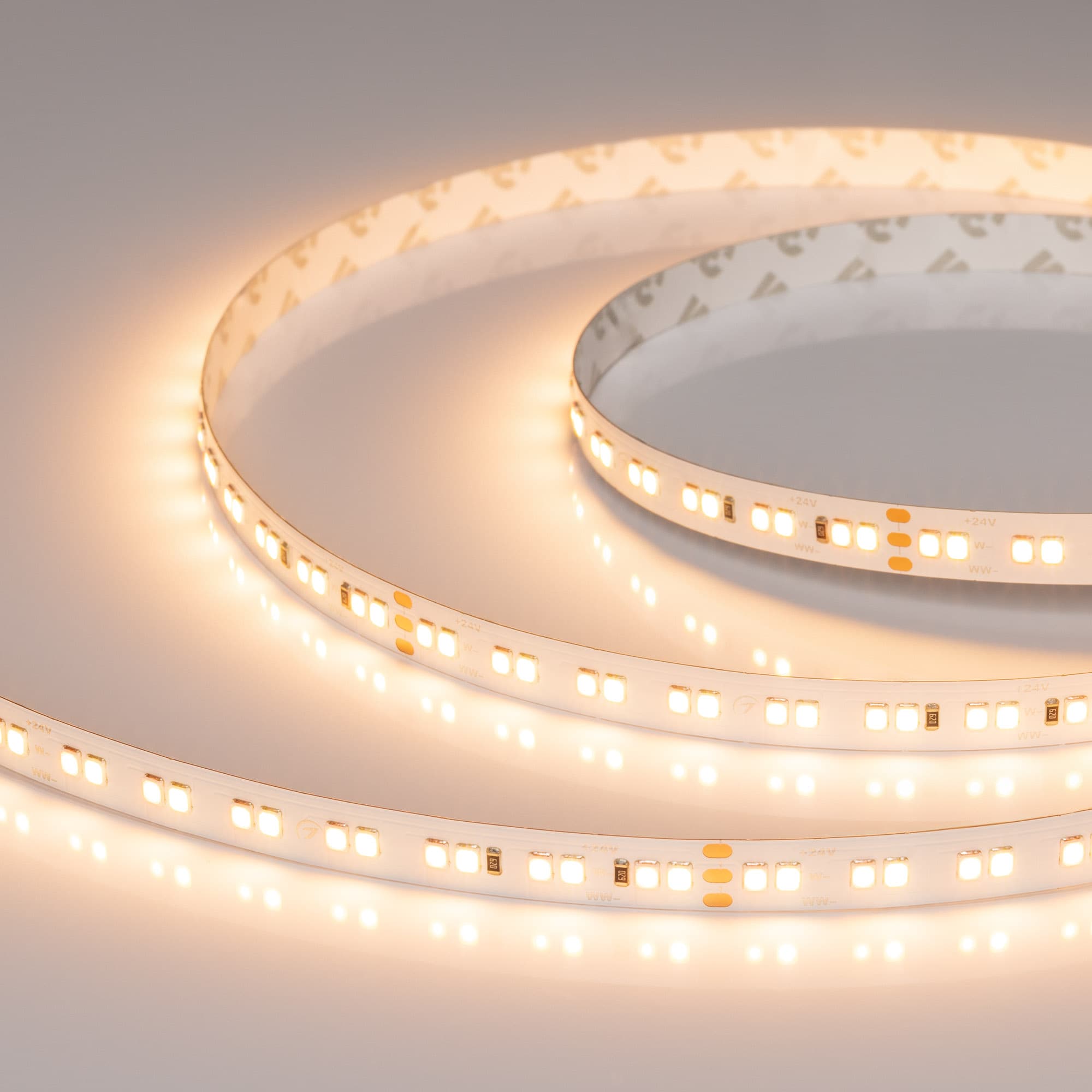 Светодиодная лента UL-A160-10mm 24V Warm-MIX (15 W/m, IP20, 5m) (Arlight, Изменяемая ЦТ) 057684 — фото 1