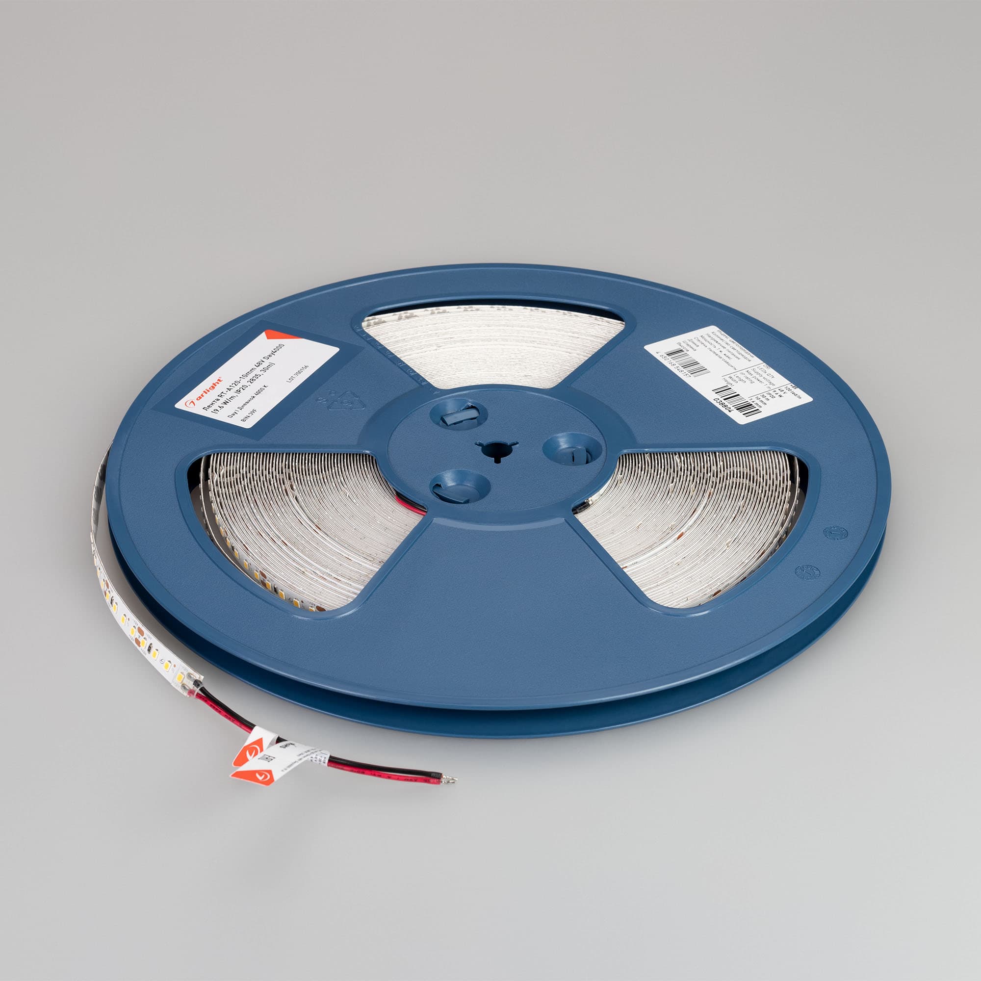 Светодиодная лента RT-A120-10mm 48V Day4000 (9.6 W/m, IP20, 2835, 30m) (Arlight, Открытый) 038804 — фото 3