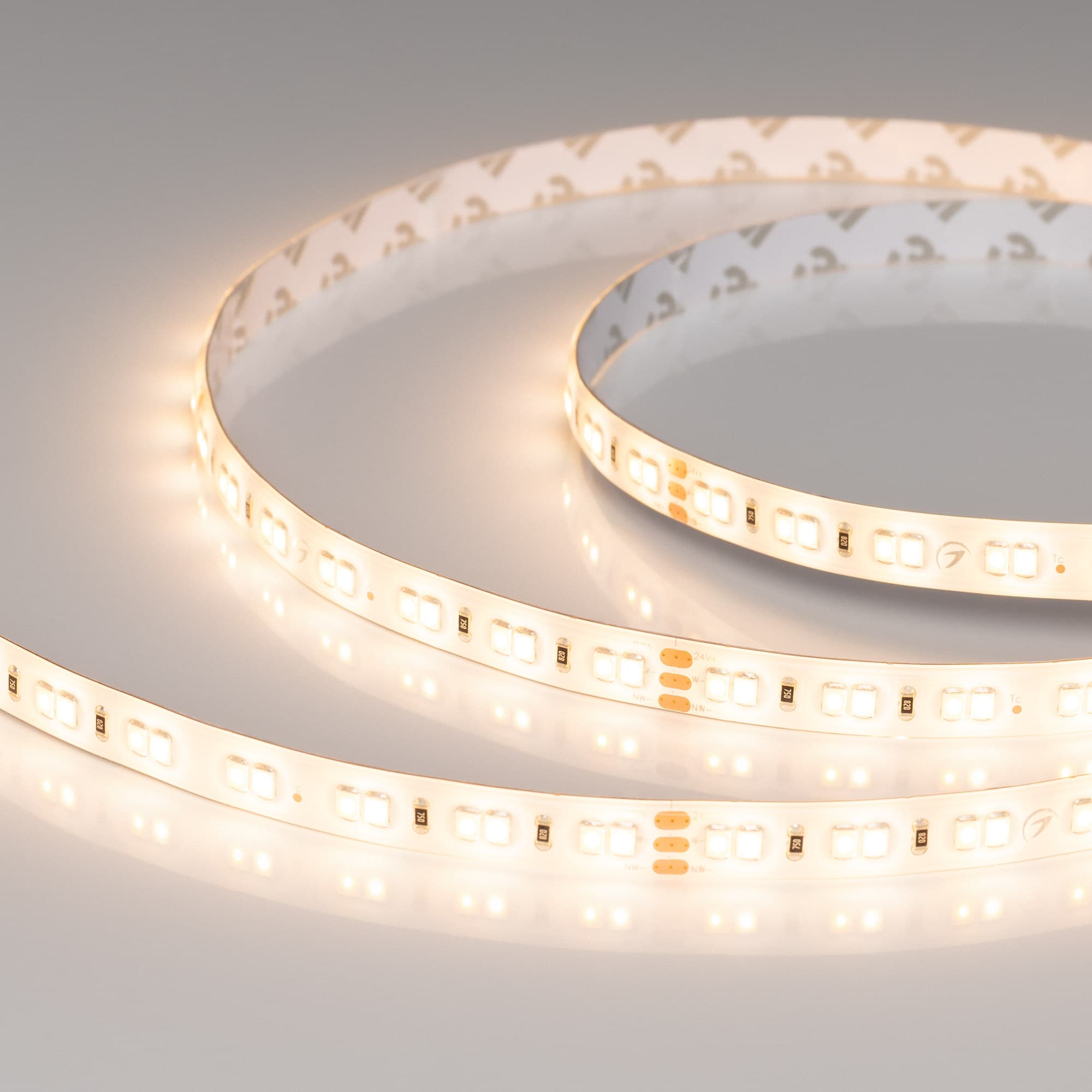 Светодиодная лента герметичная RTW-SE-A140-10mm 24V Day-MIX (14.4 W/m, IP65, 2835, 5m) (Arlight, Изменяемая ЦТ) 058981 — фото 1