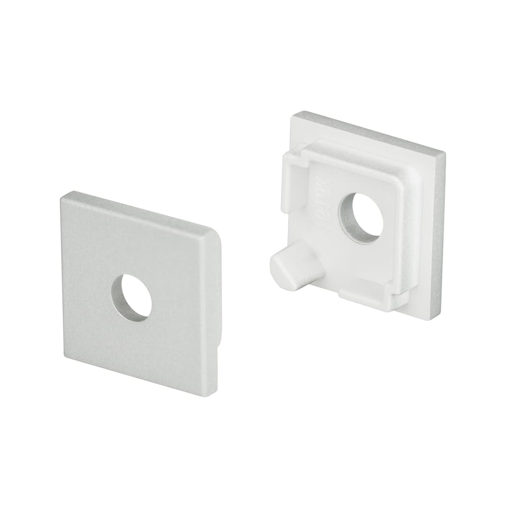 Заглушка SL-KANT-H16 SQUARE с отверстием (Arlight, Пластик) 024485