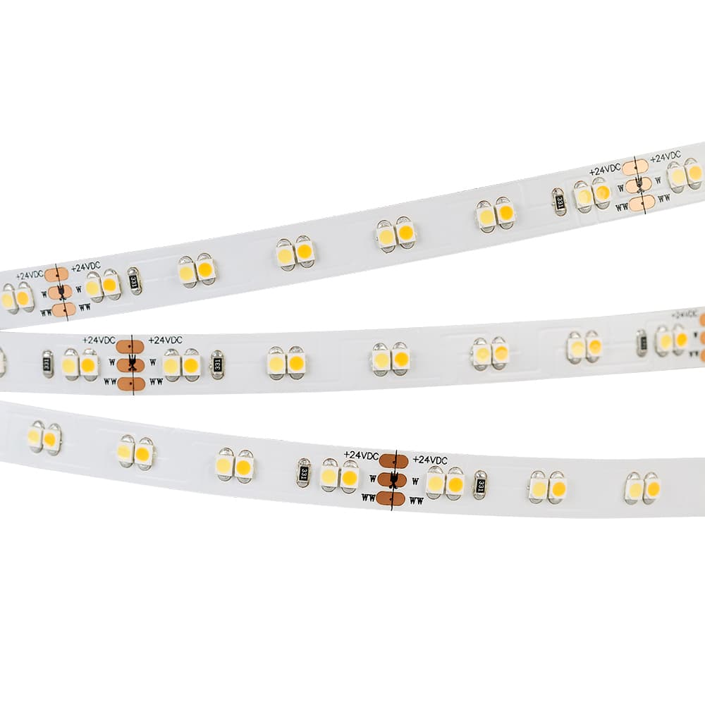 Светодиодная лента RT 6-5000 24V White-MIX 2x (3528, 120 LED/m, LUX) (Arlight, 9.6 Вт/м, IP20) 025211 — фото 1
