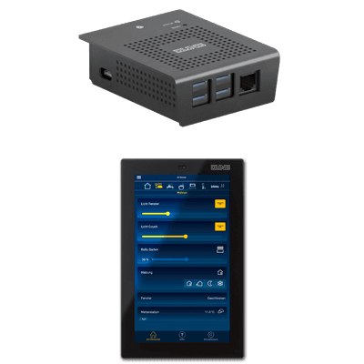 JUNG SV-Server-Set Smart Control 5, чёрный SV-S2-SC5SW
