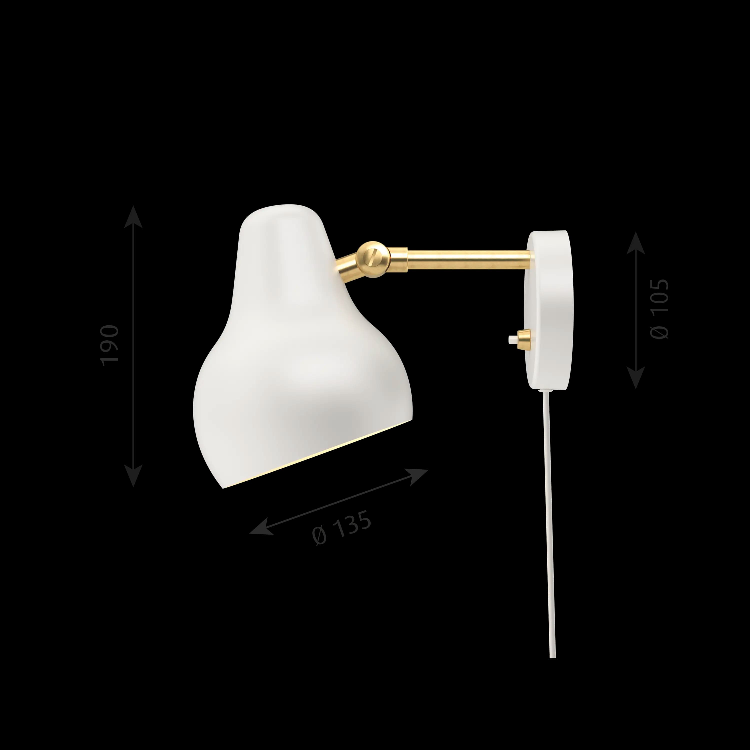 Louis Poulsen VL 38 Wall Lamp White — фото 3