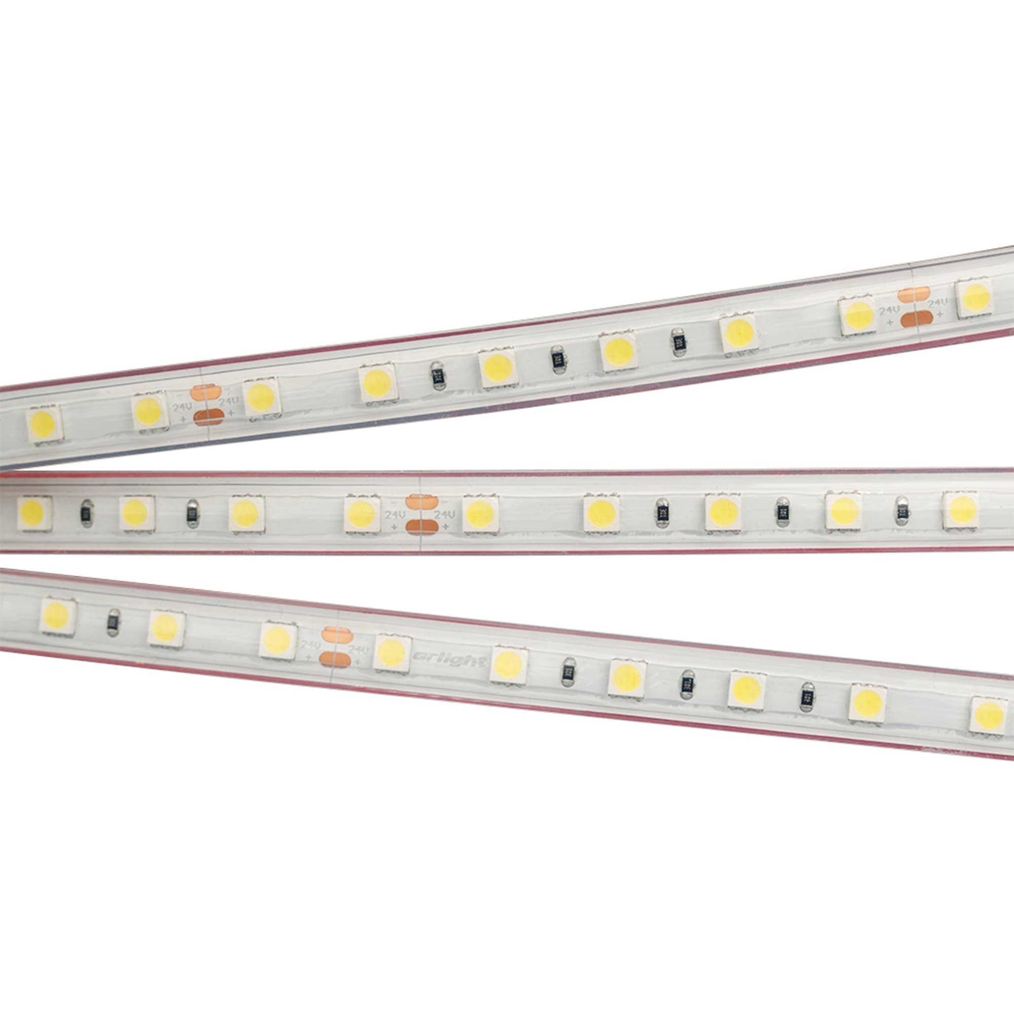 Светодиодная лента герметичная RTW-PS-B60-12mm 24V Day4000 (14.4 W/m, IP67, 5060, 5m) (Arlight, 14.4 Вт/м, IP67) 021398(2) — фото 2