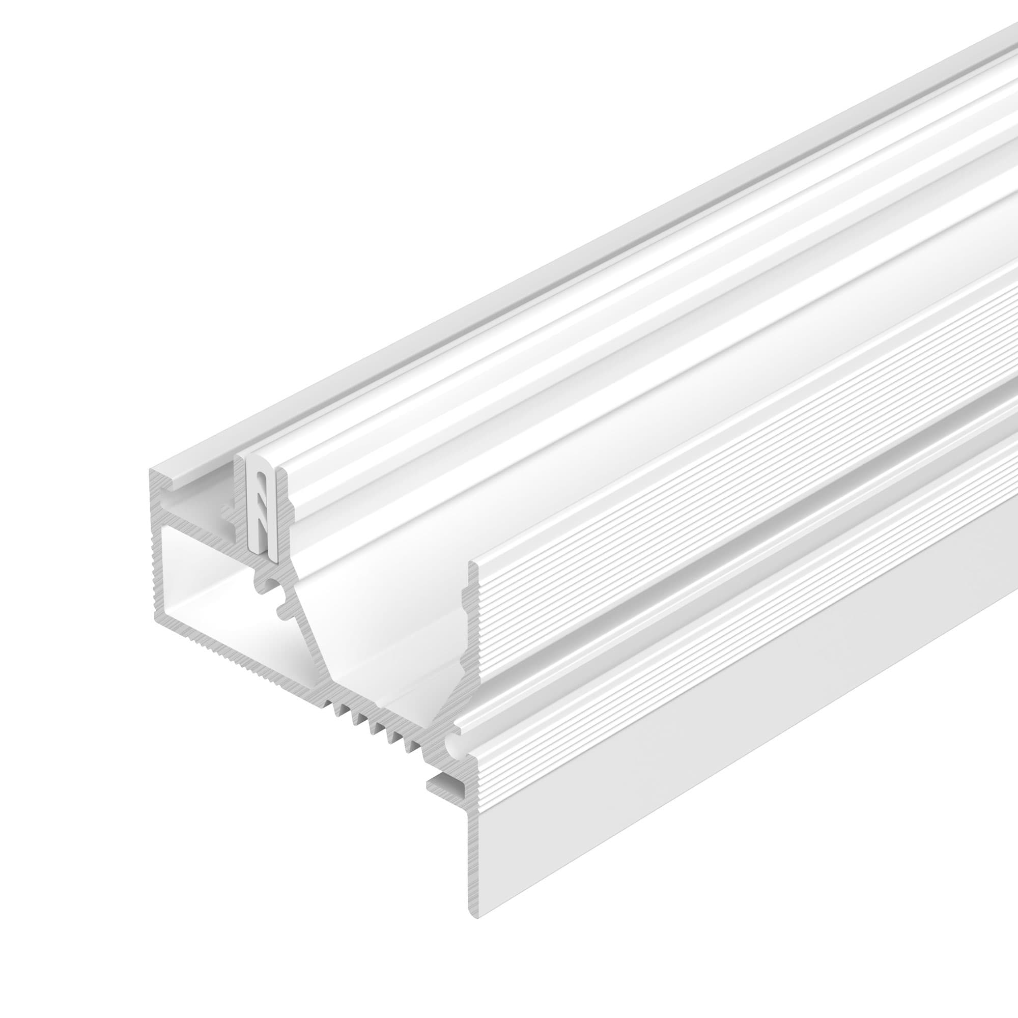 Профиль STRETCH-20-WALL-D-SIDE-2000 WHITE (Arlight, Алюминий) 042945 — фото 2