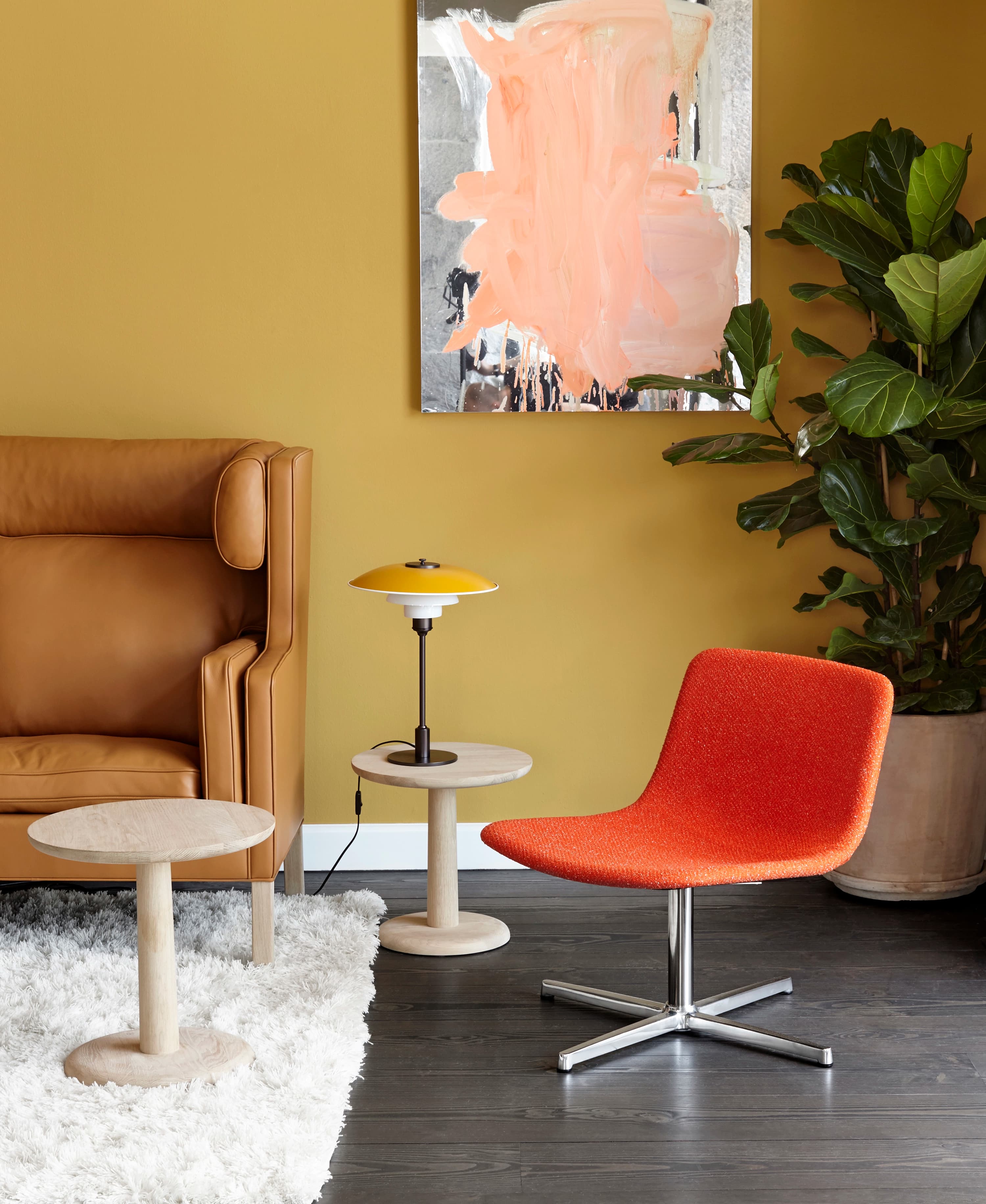 Louis Poulsen PH 3½-2½ Metal Table Lamp Yellow — фото 3