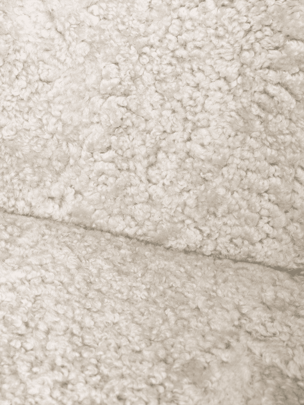 Ferm Living Buur Lounge Chair - Sheepskin - Moonlight ferm LIVING — фото 5