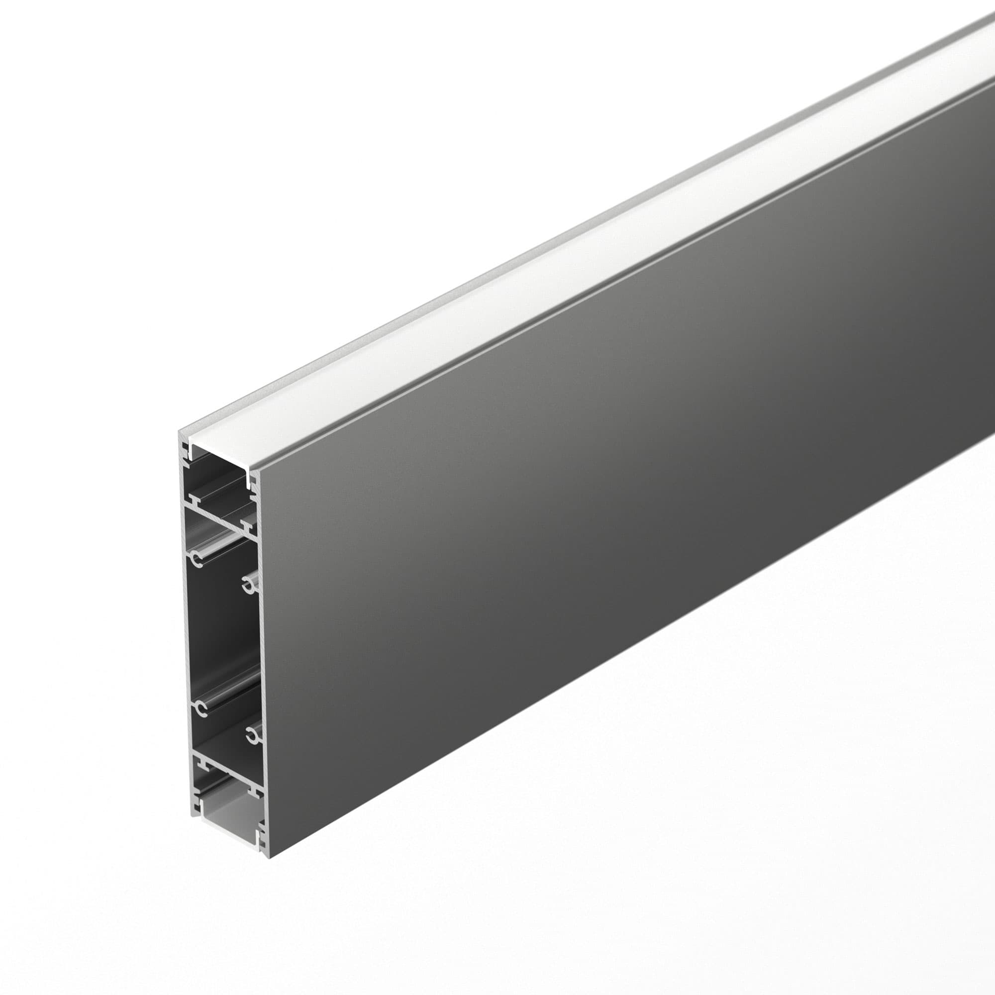 Профиль SL-LINE-25100-DUAL-2500 SILVER (Arlight, Алюминий) 050521 Arlight — фото 1