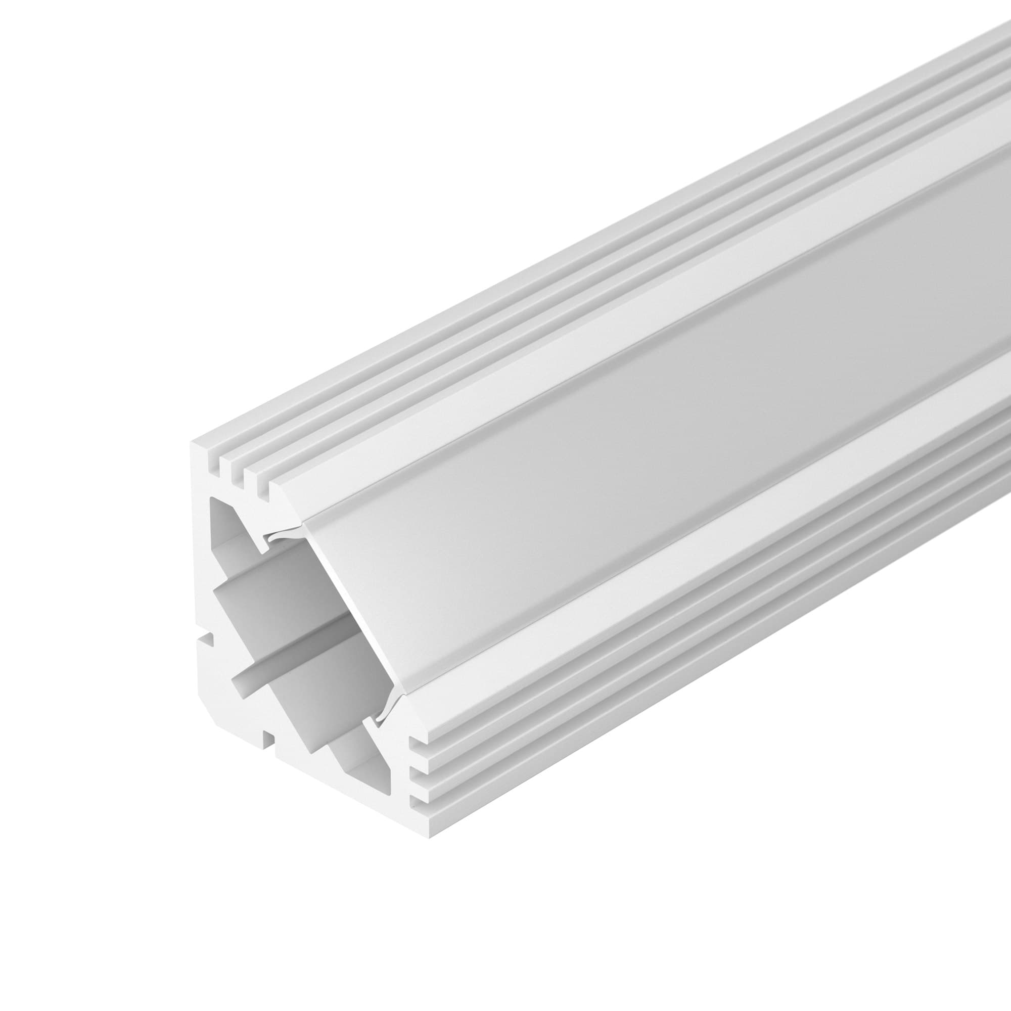 Профиль PDS45-T-2000 ANOD White (Arlight, Алюминий) 018264 — фото 1