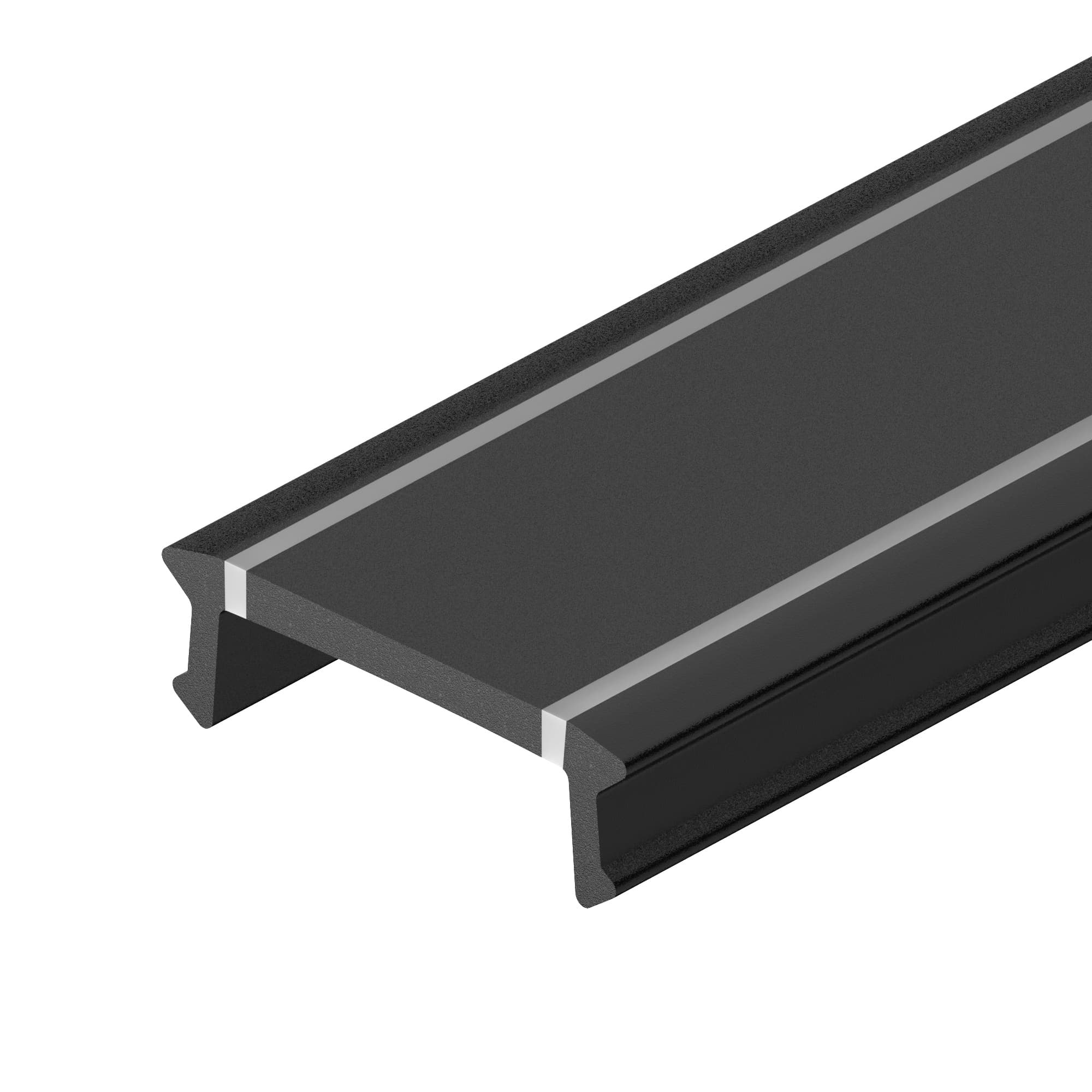 Экран LINE-2000 NARROW BLACK (Arlight, Пластик) 058285 — фото 1