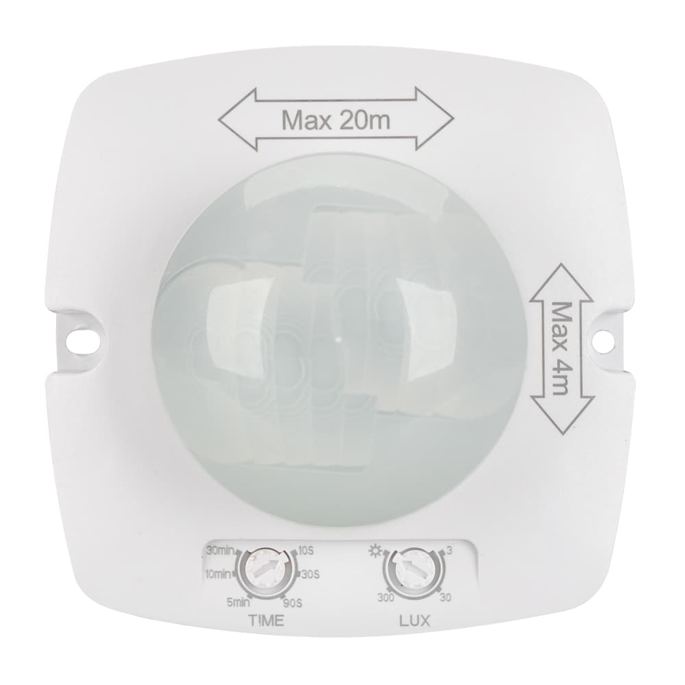 Датчик NAVE-PIR-UP-S102x102-500W-WH (230V, 2.17A, MULTI) (Arlight, IP20 Пластик, 5 лет) 027872(1) — фото 3