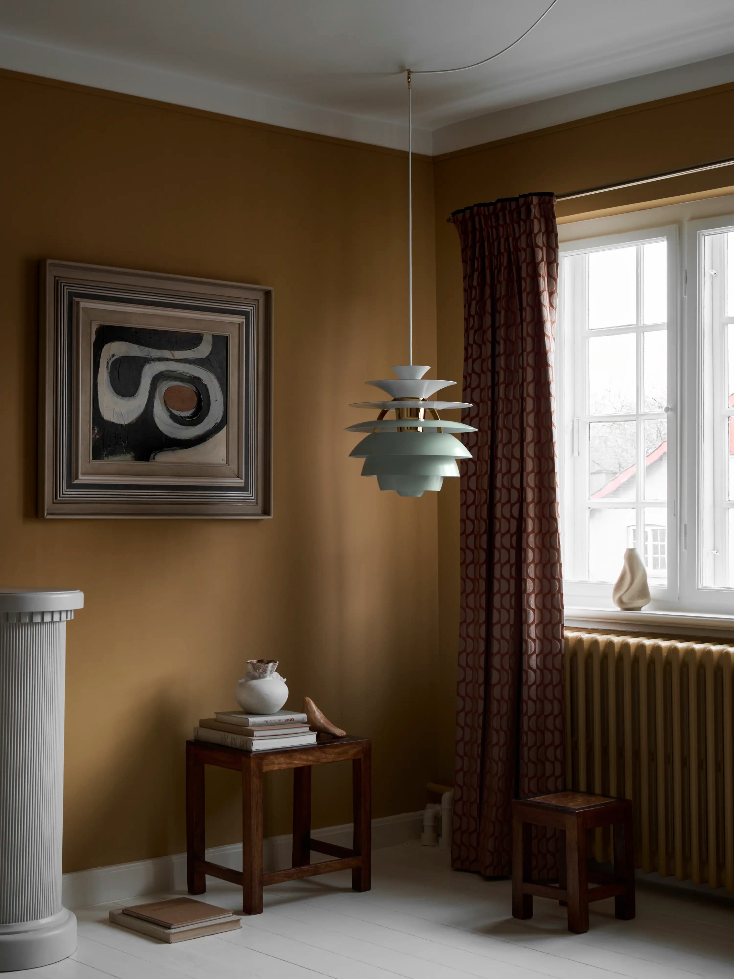 Louis Poulsen PH Snowball Dusty green/brass metallised — фото 4