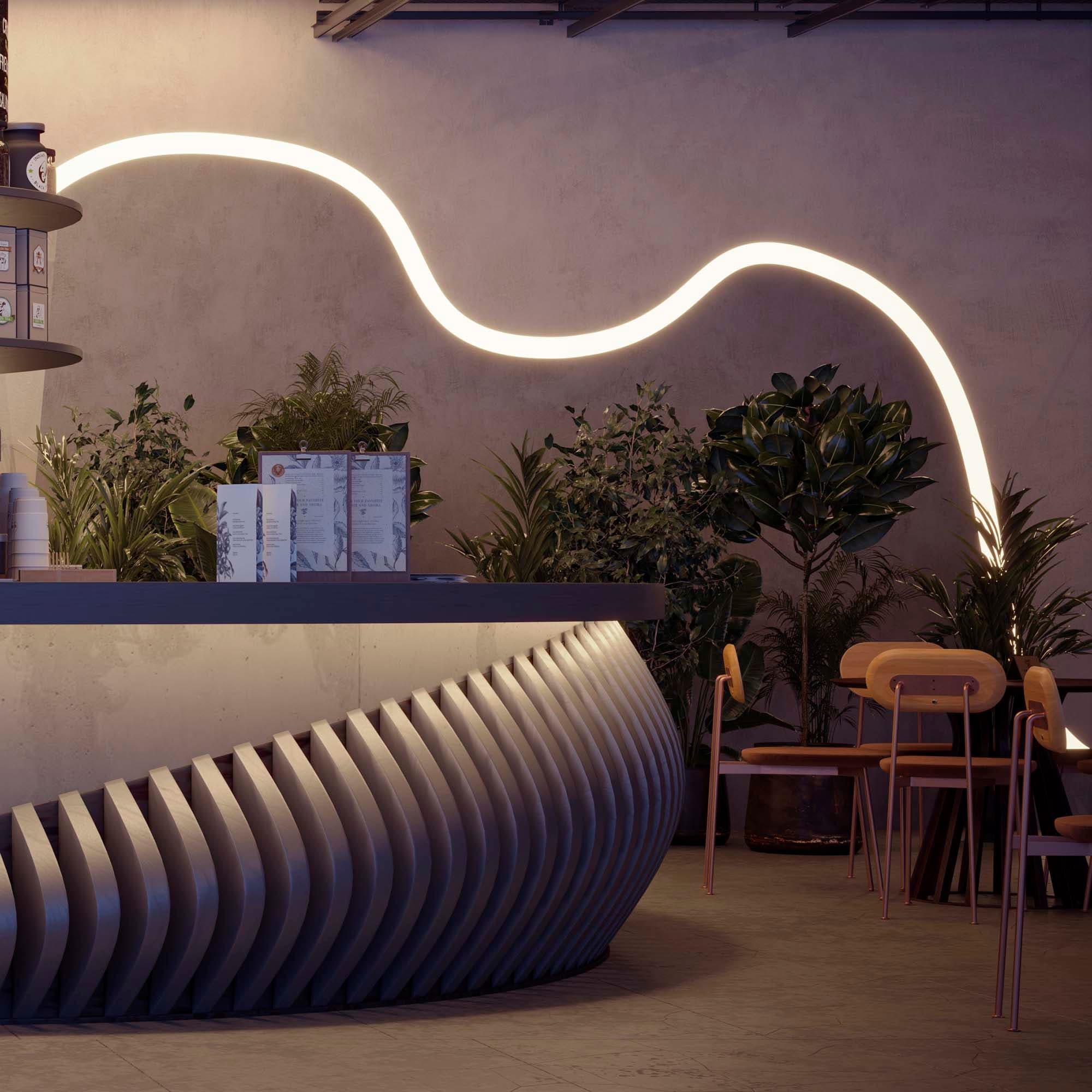 Профиль FANTOM-BENT-W49-SIDE-2000 ANOD (Arlight, Алюминий) 046423 — фото 7