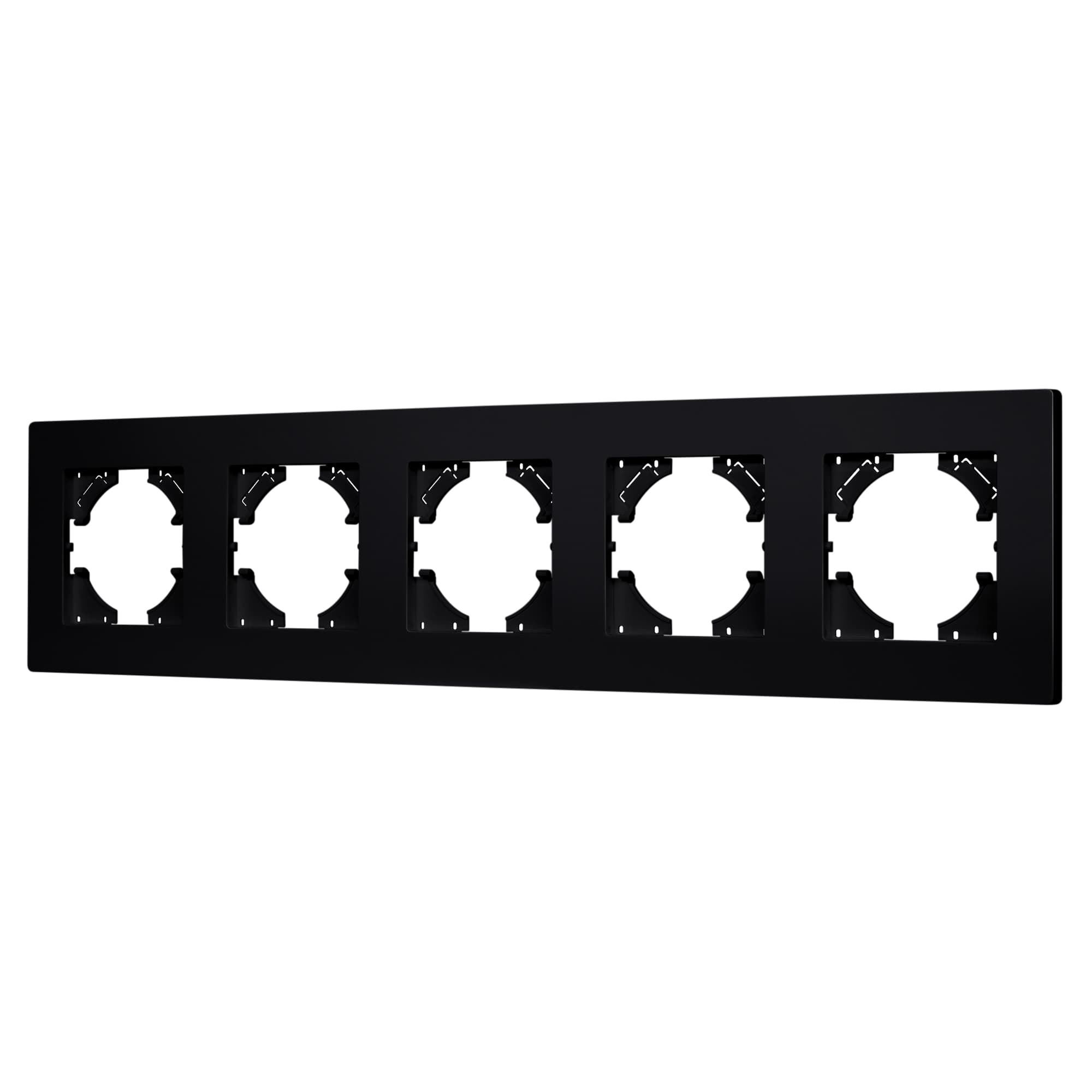 Рамка пластиковая FRM-PERIO-PL-5-BK (Arlight, -) 049763