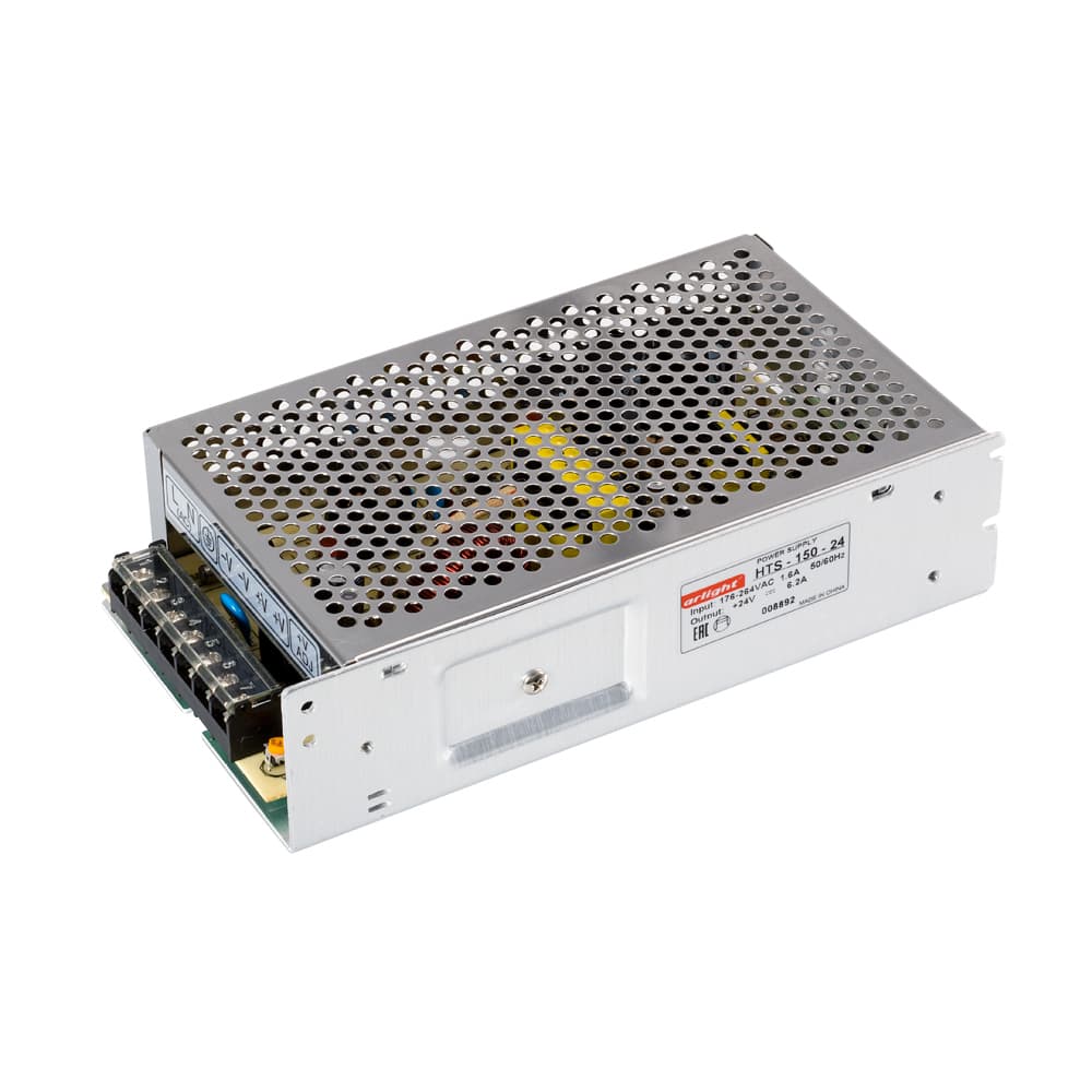 Блок питания HTS-150-24 (24V, 6.2A, 150W) (Arlight, IP20 Сетка, 3 года) 008892 — фото 1