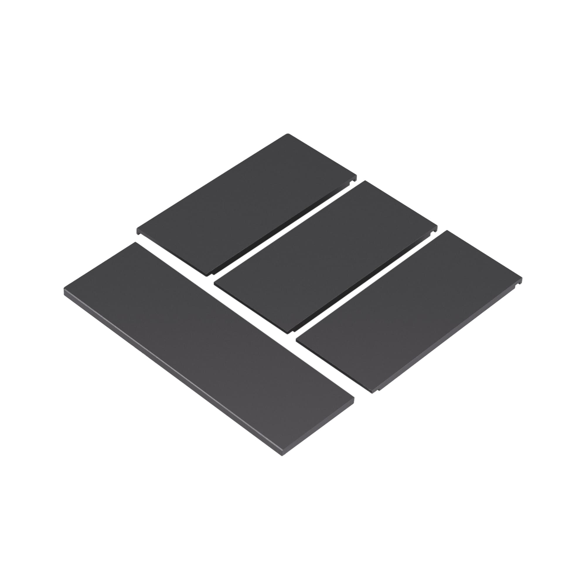 INTELLIGENT ARLIGHT Накладка панели KNX-23-4G-SUF Dark Grey (Backlightless) (IARL, IP20 Металл, 2 года) 052879 Arlight — фото 2